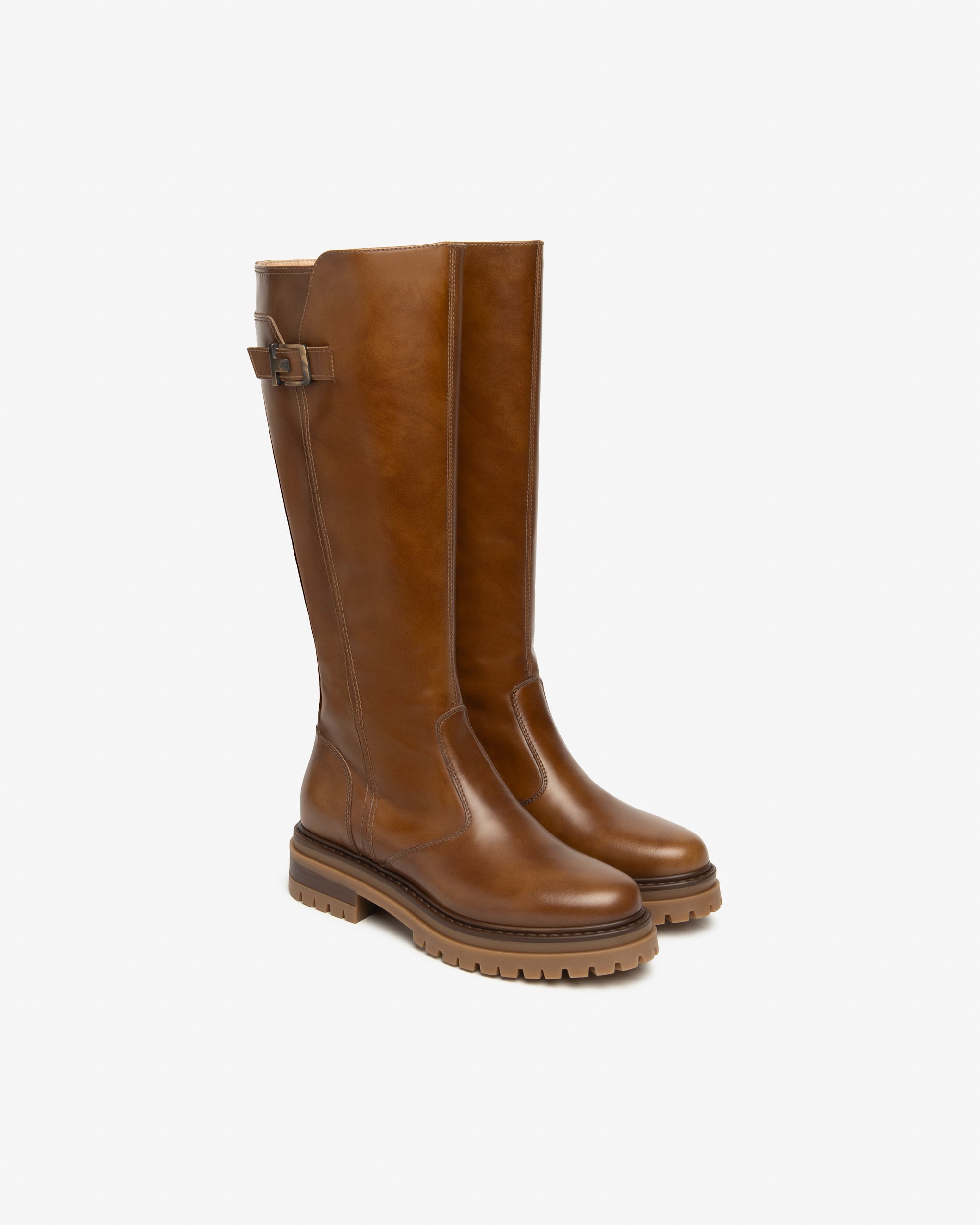 Damenstiefel aus Leder