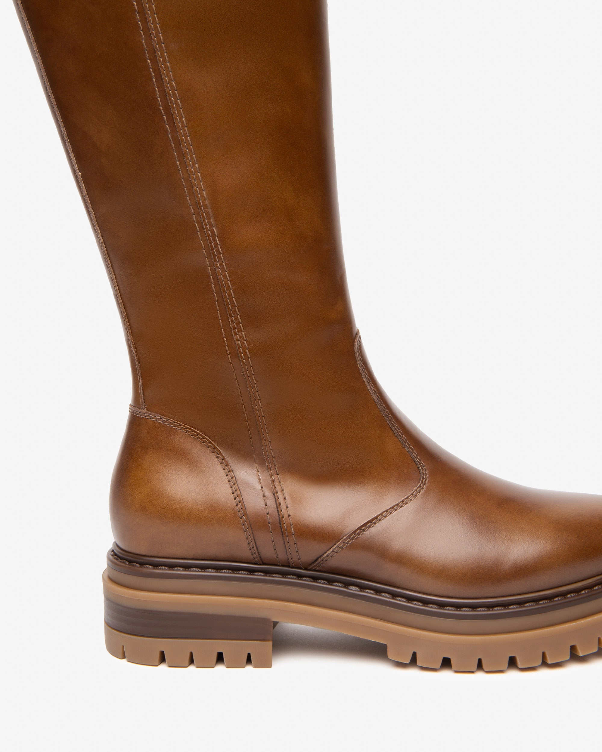 Damenstiefel aus Leder