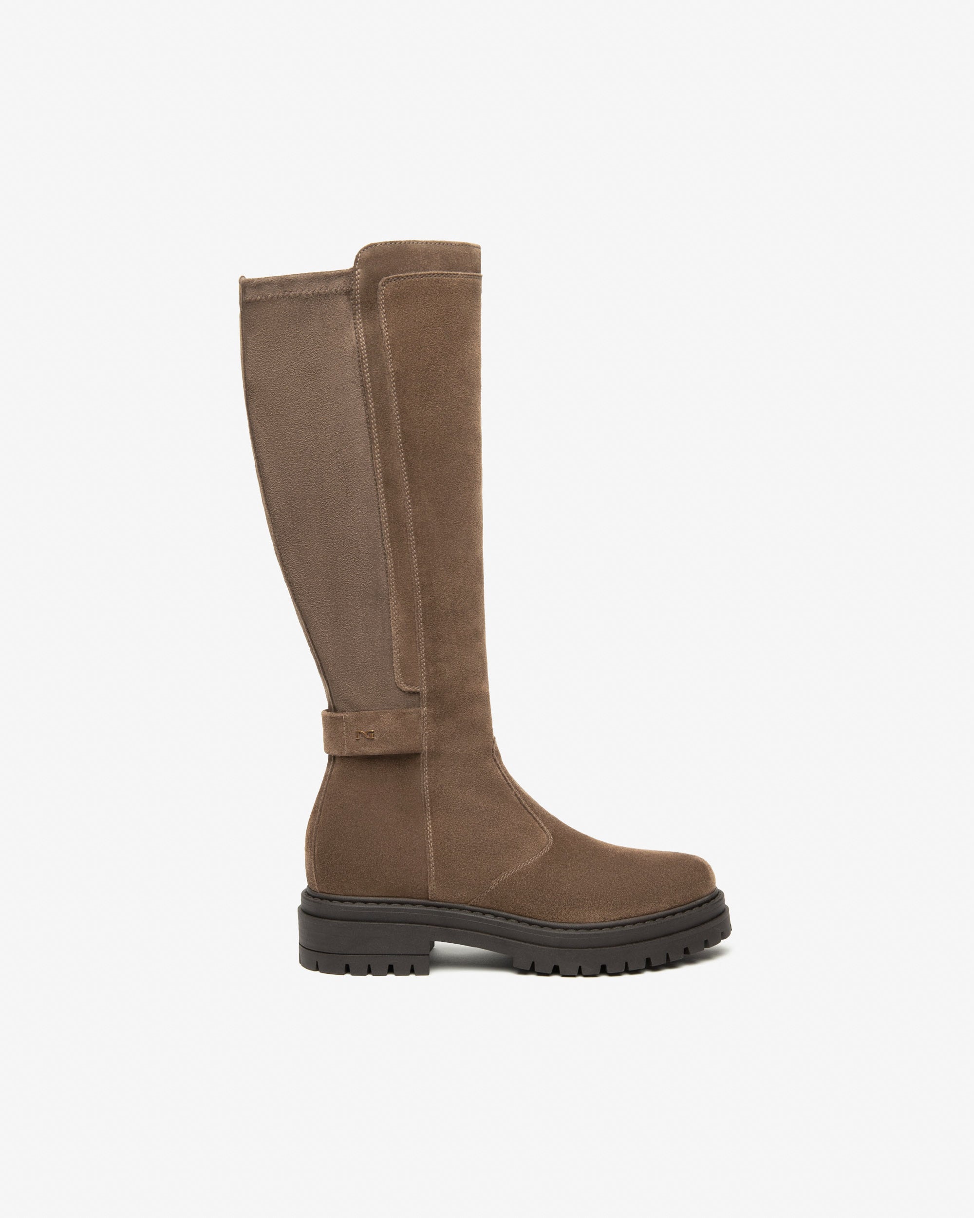 Botas de Mujer de Ante y Material Técnico