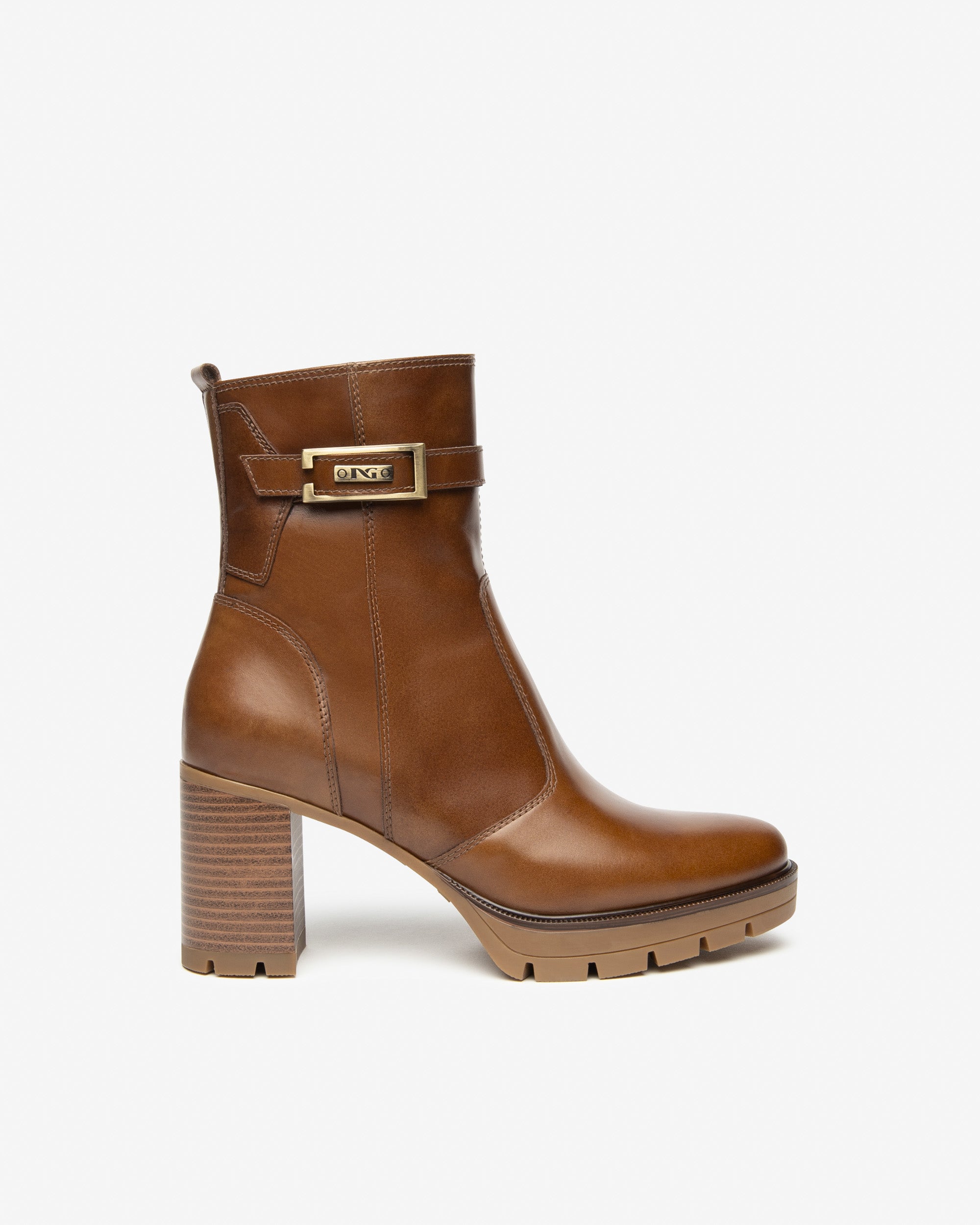 Korte Laarsjes Dames in Leder