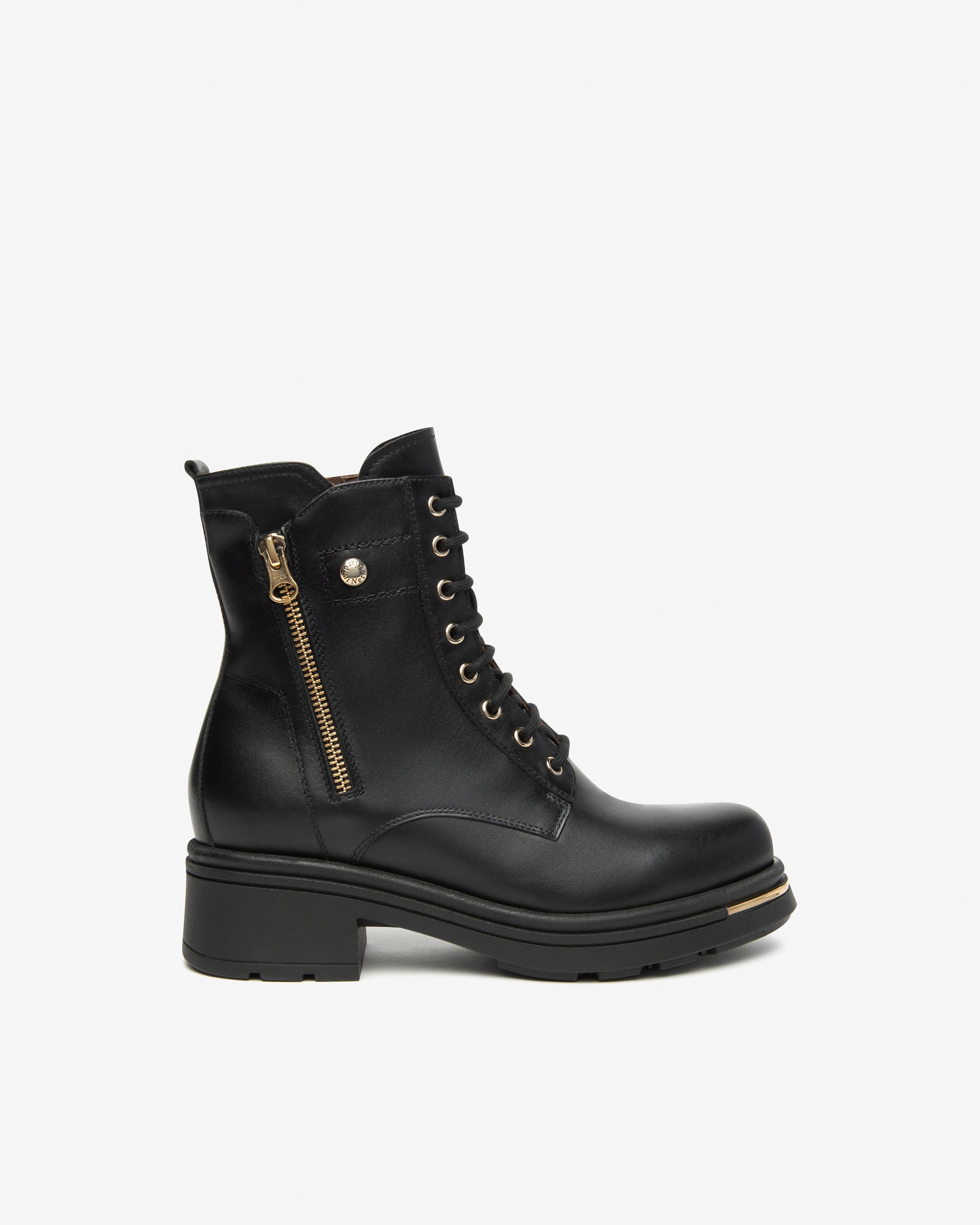 Biker-Boots für Damen aus Leder
