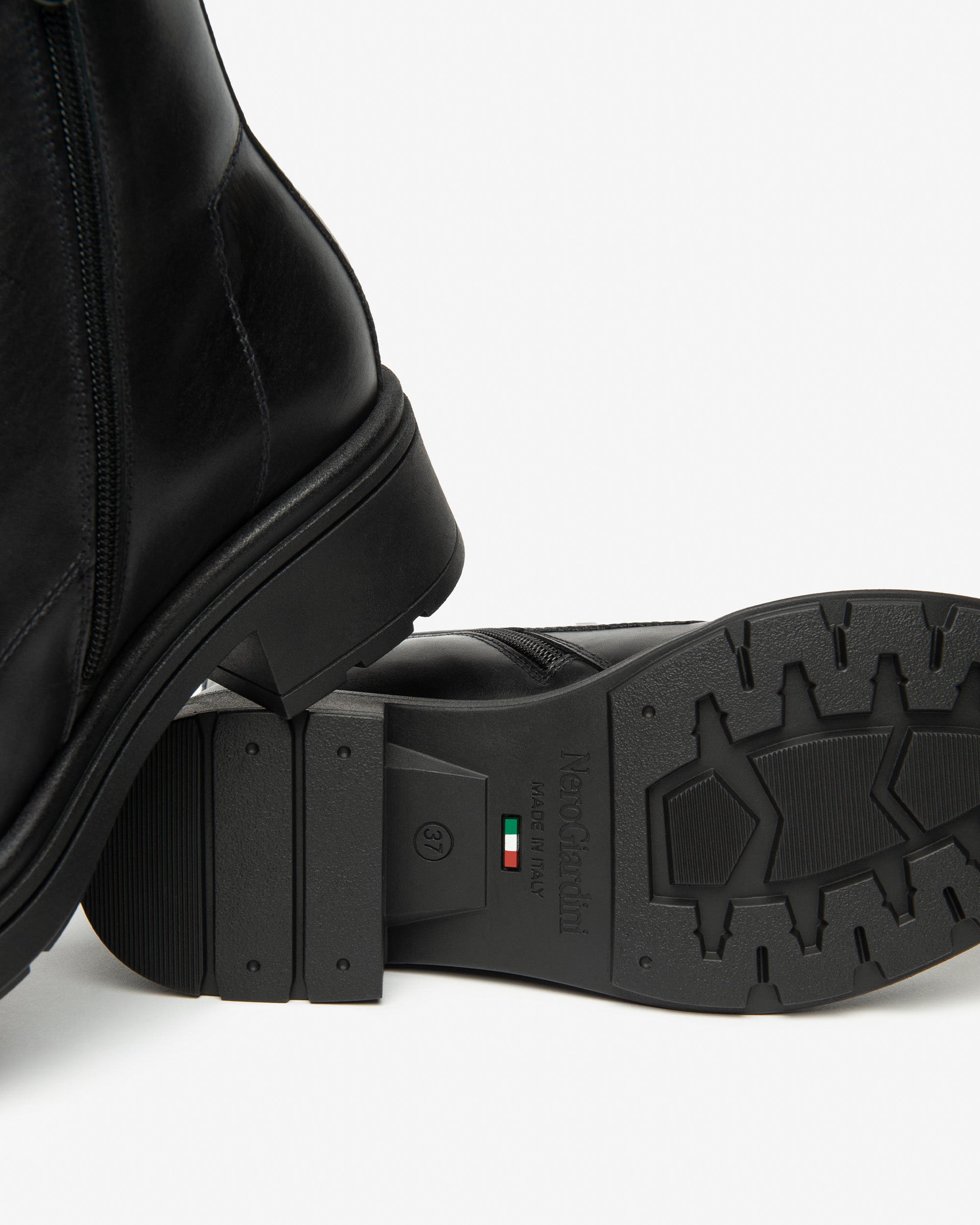 Biker-Boots für Damen aus Leder