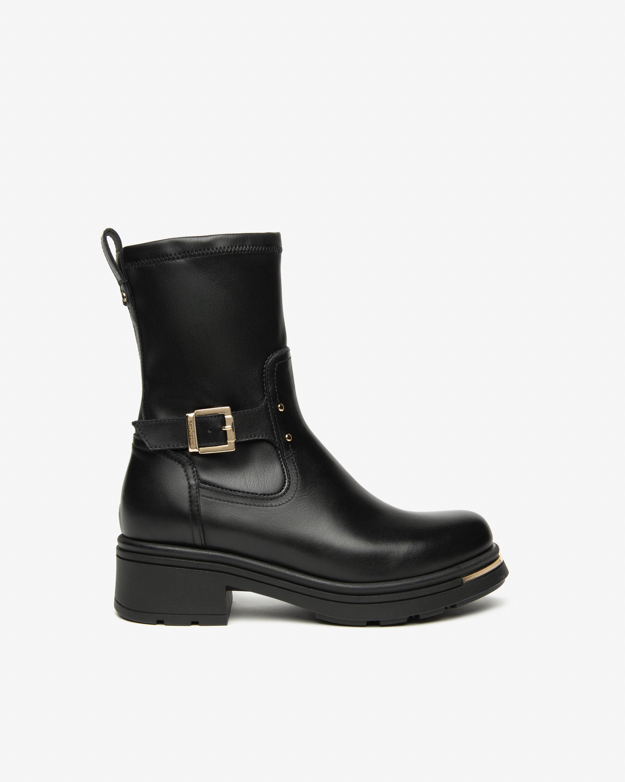 Stivaletti Donna in Pelle e Materiale Tecnico