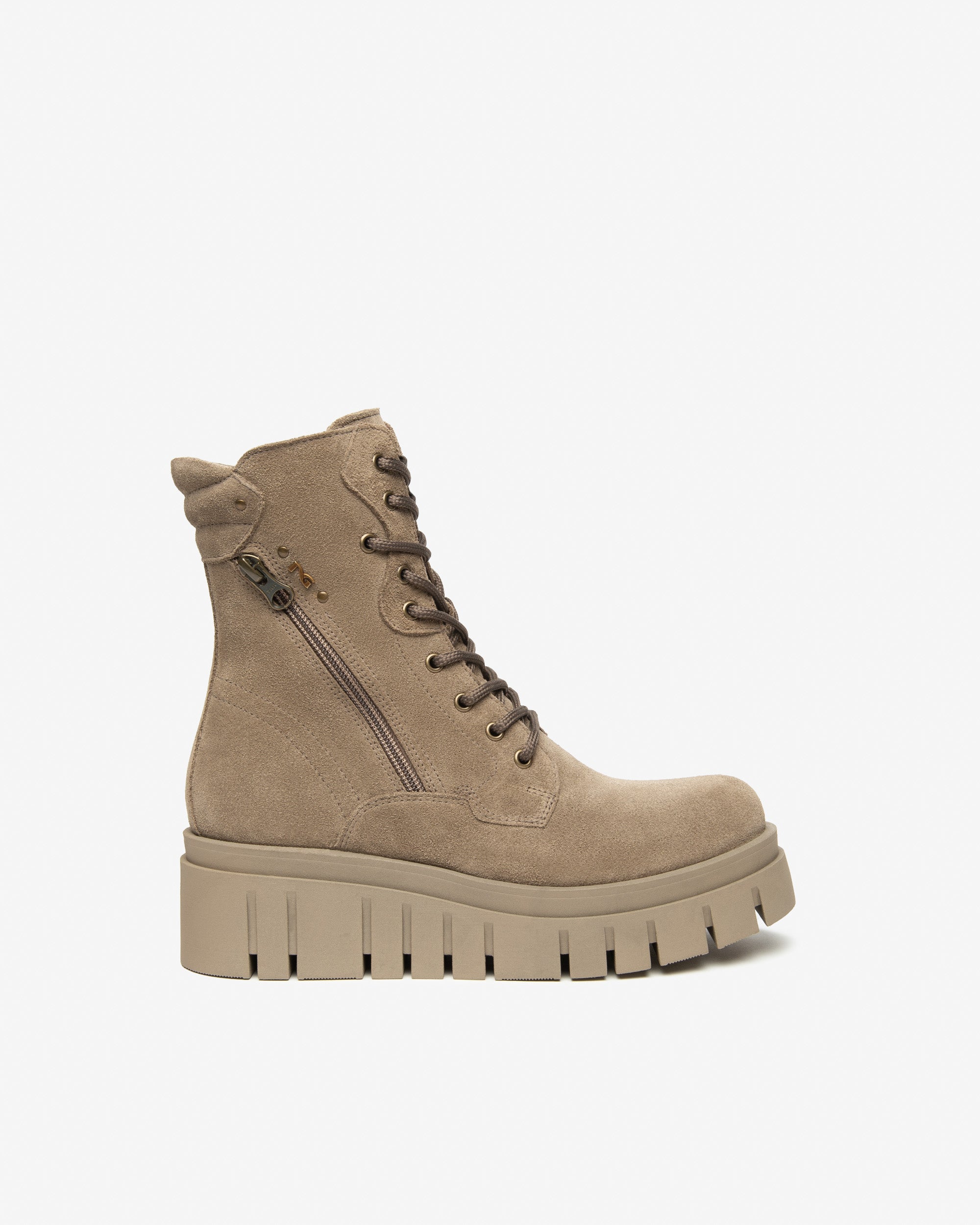 Botas militares Mujer de Piel