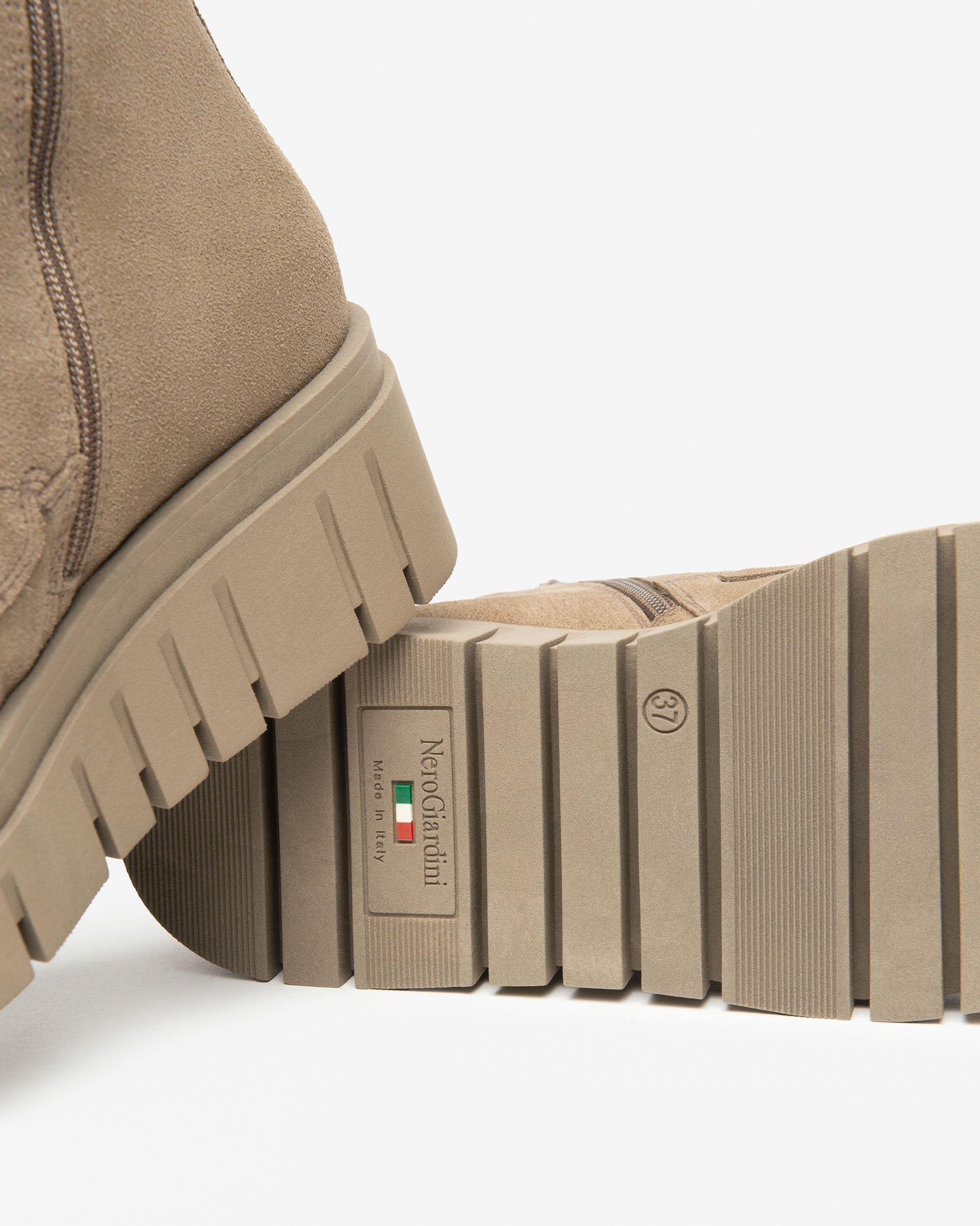Botas militares Mujer de Piel