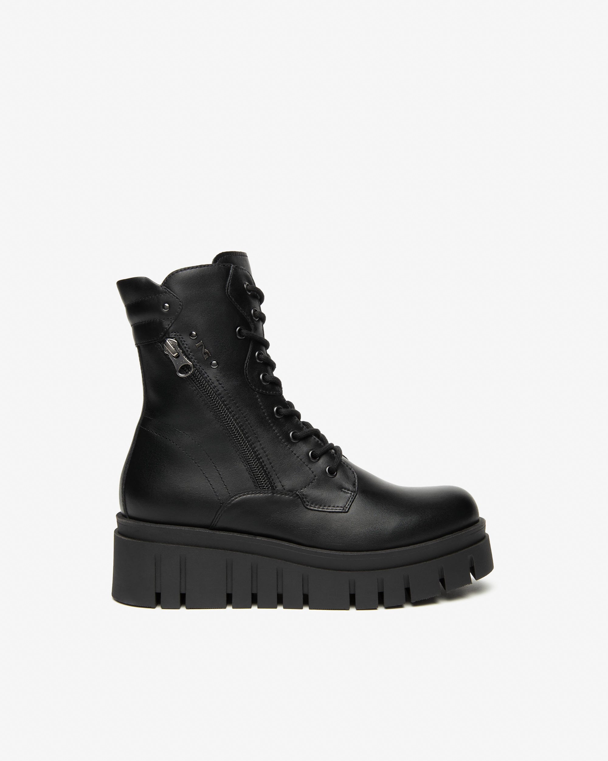 Botas militares Mujer de Piel