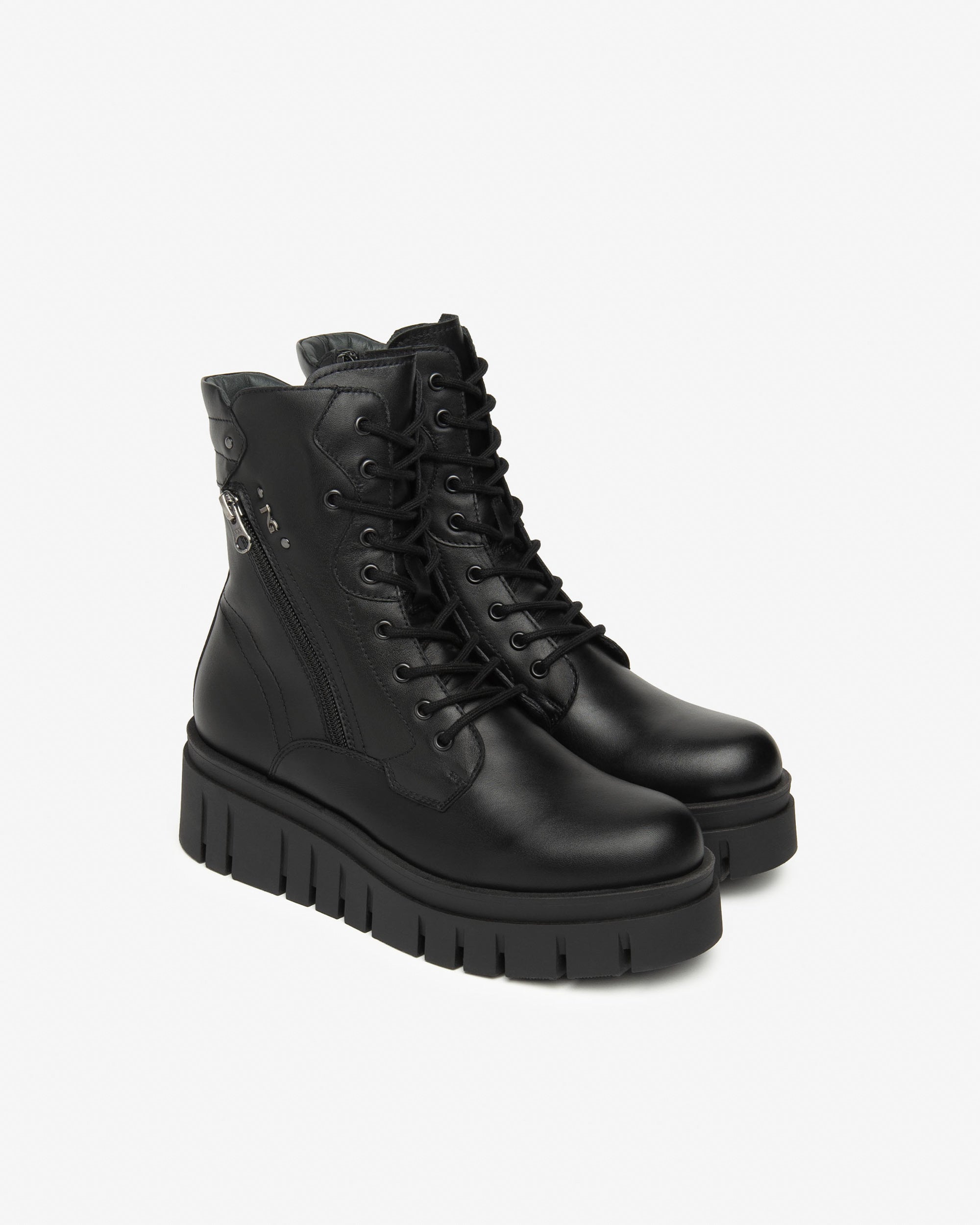 Botas militares Mujer de Piel