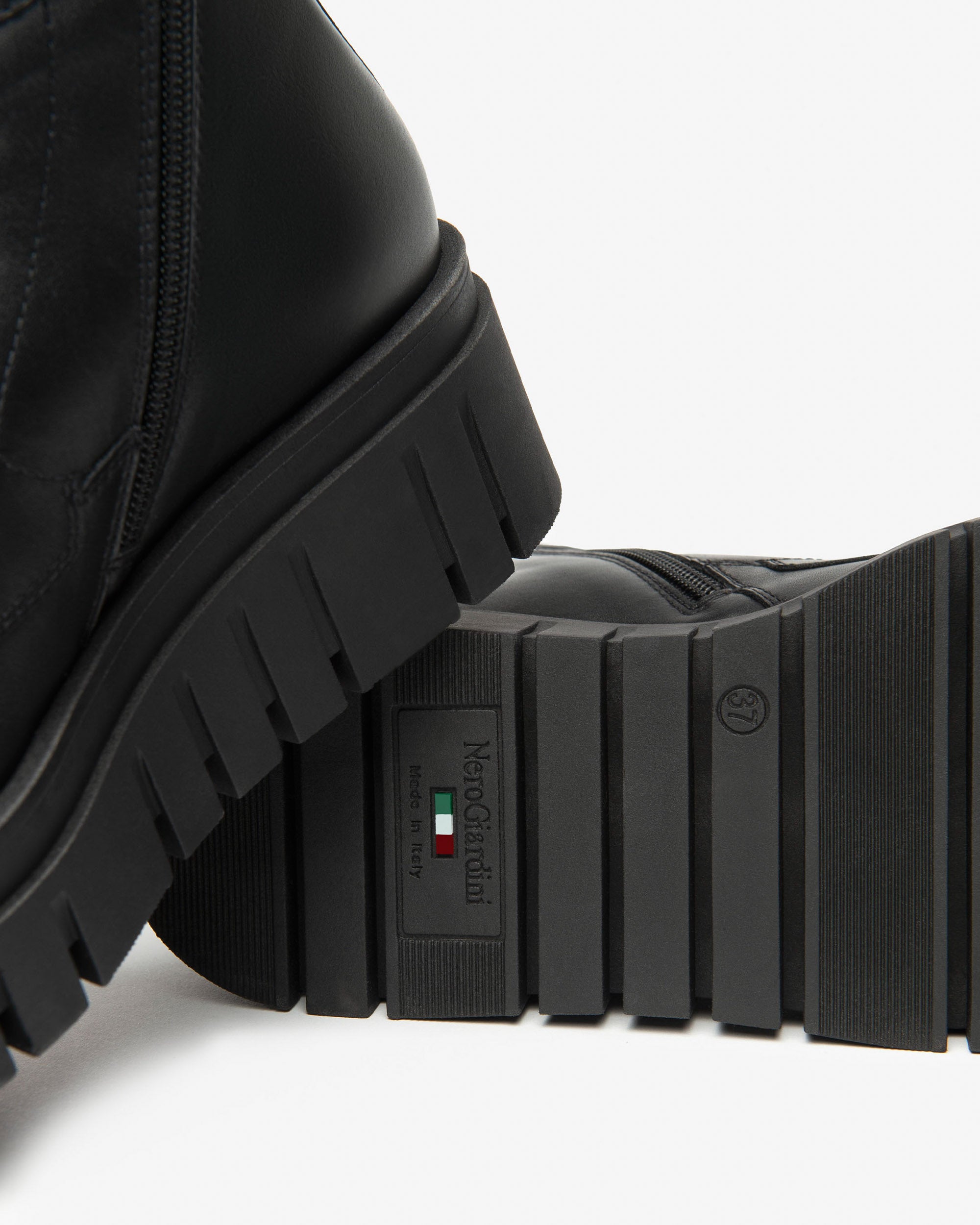 Botas militares Mujer de Piel