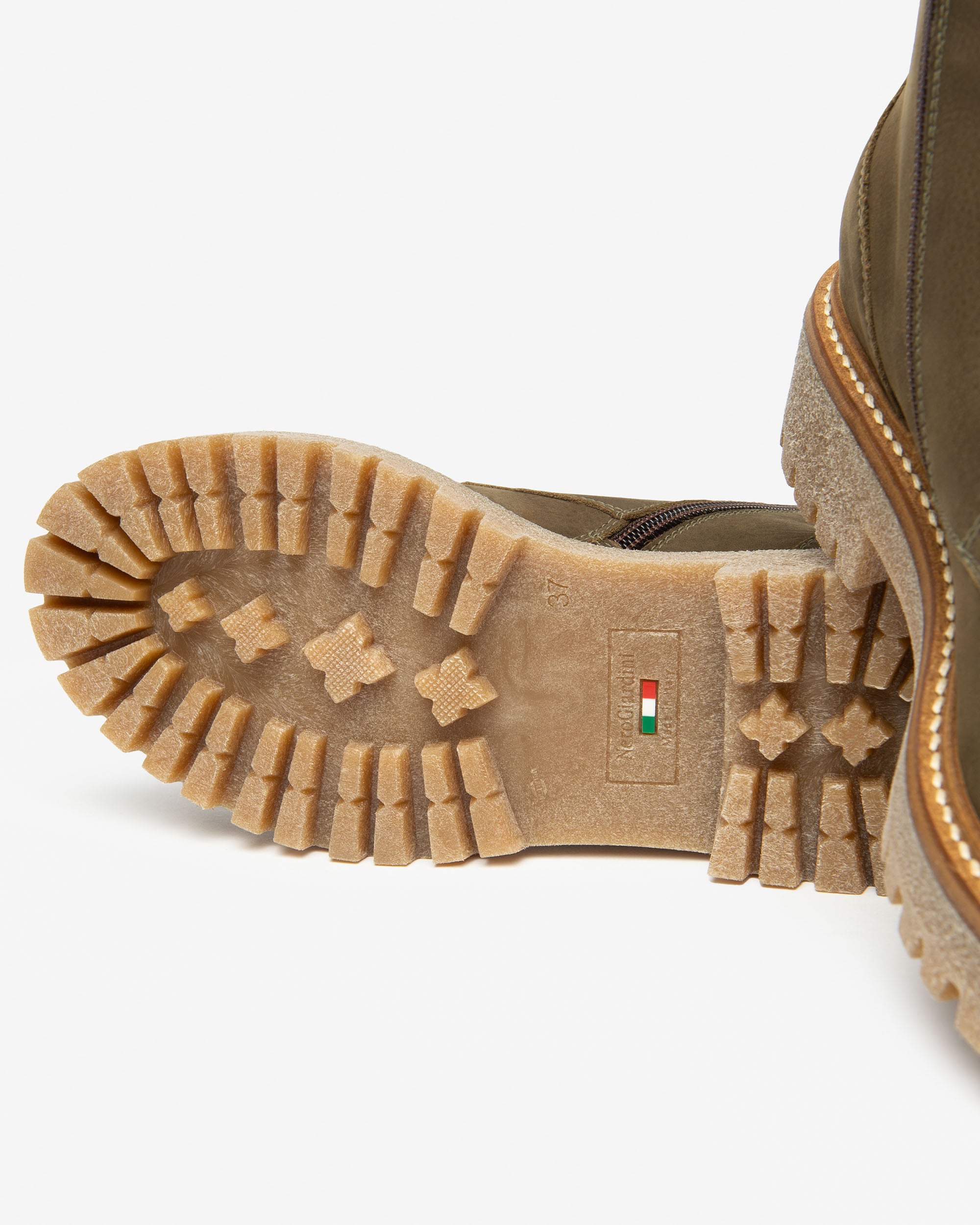 Botas militares Mujer de Piel
