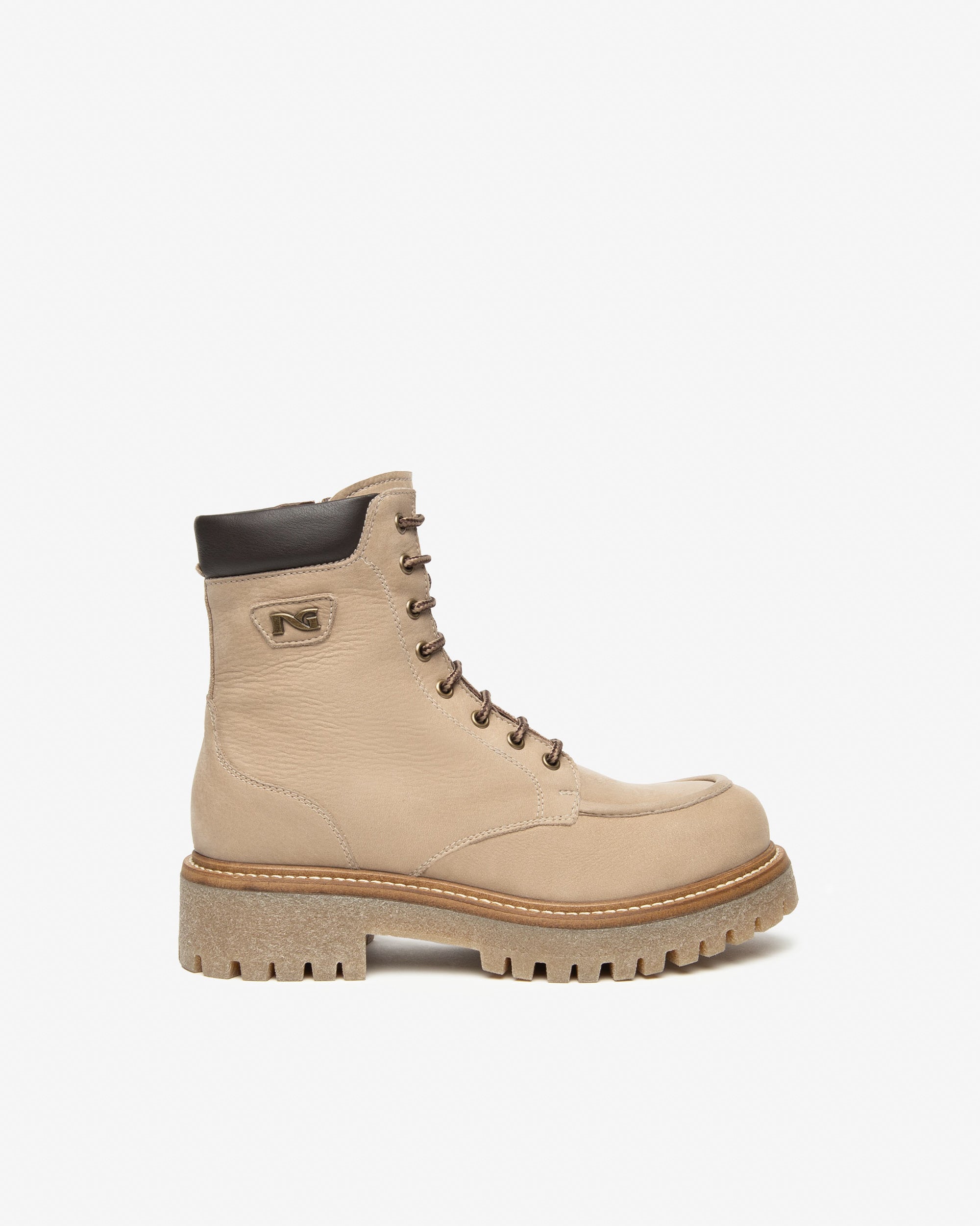 Botas militares Mujer de Piel