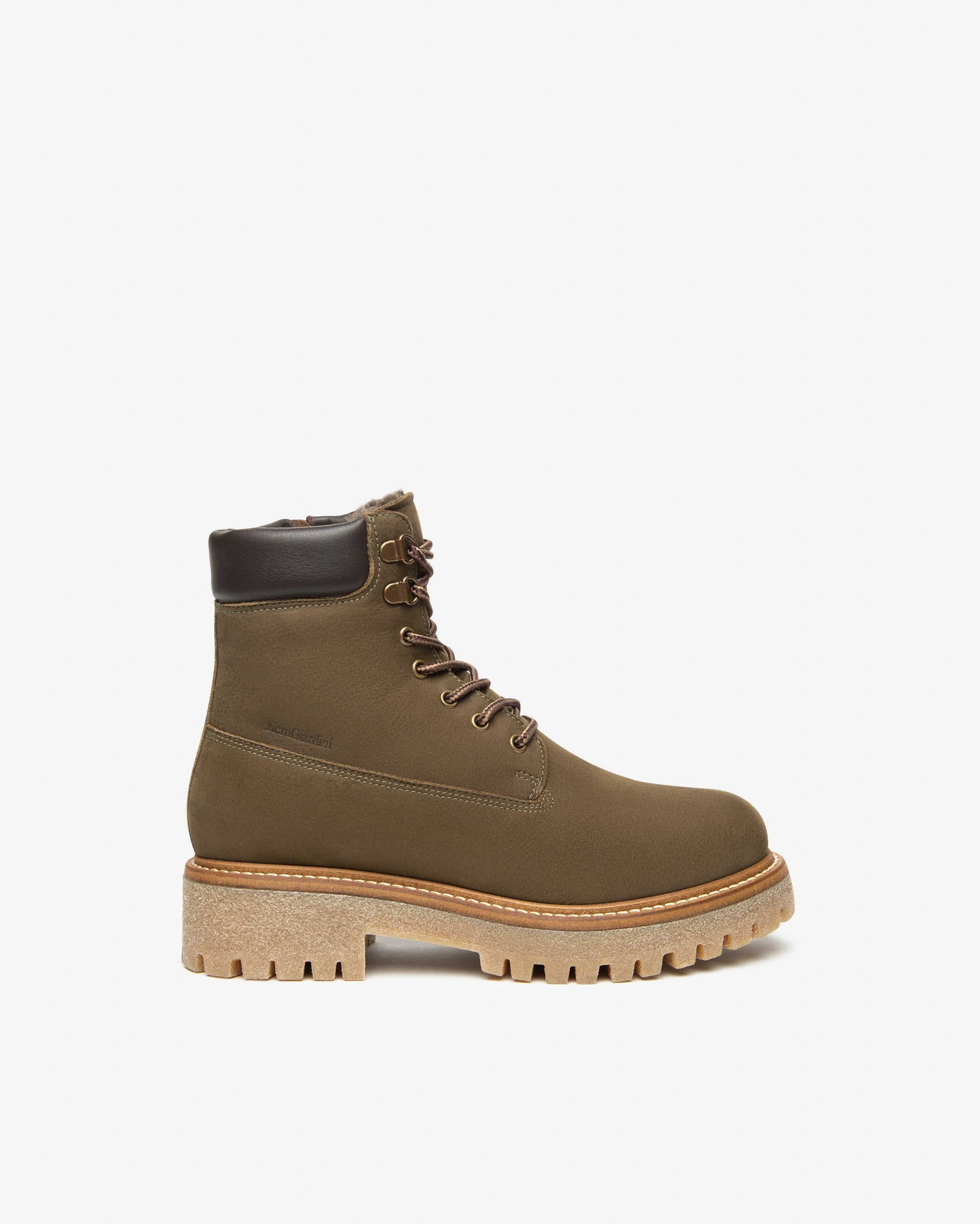 Botas militares Mujer de Piel