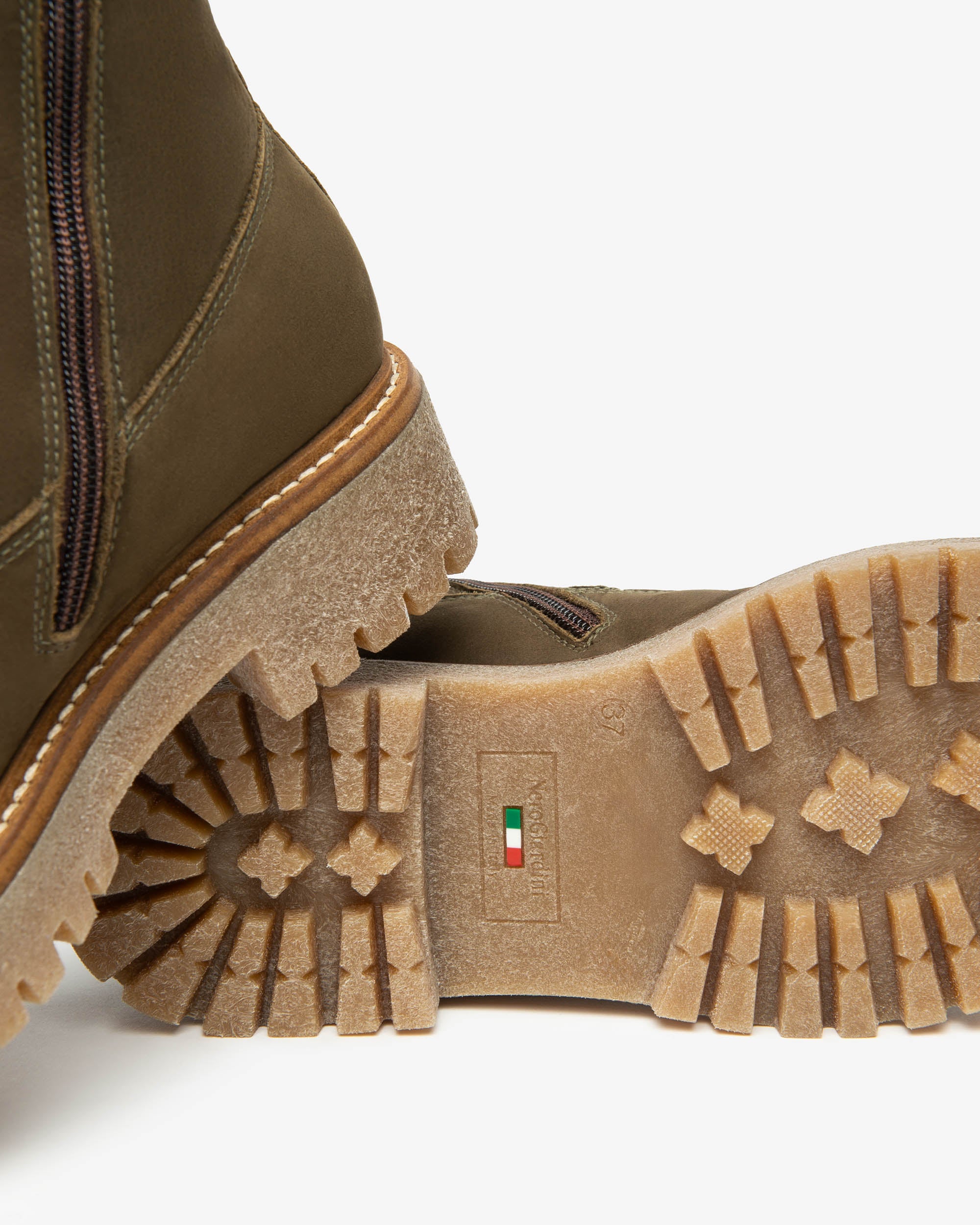 Botas militares Mujer de Piel