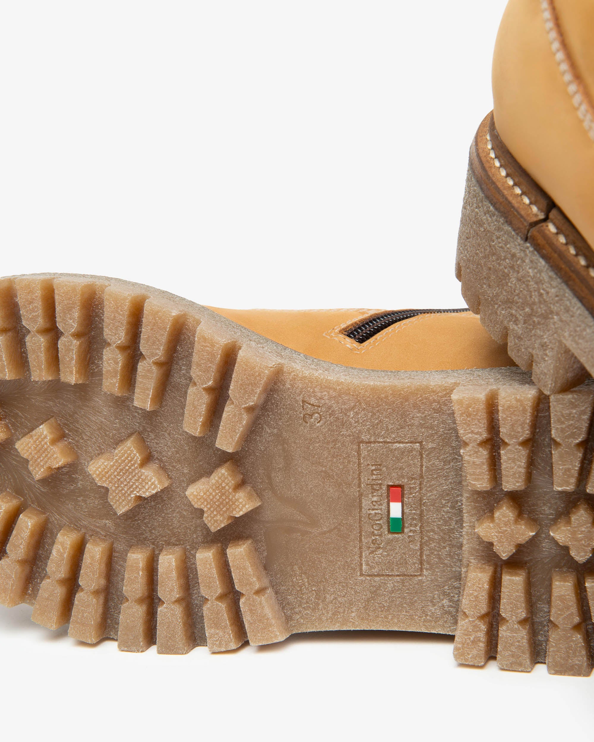 Botas militares Mujer de Piel