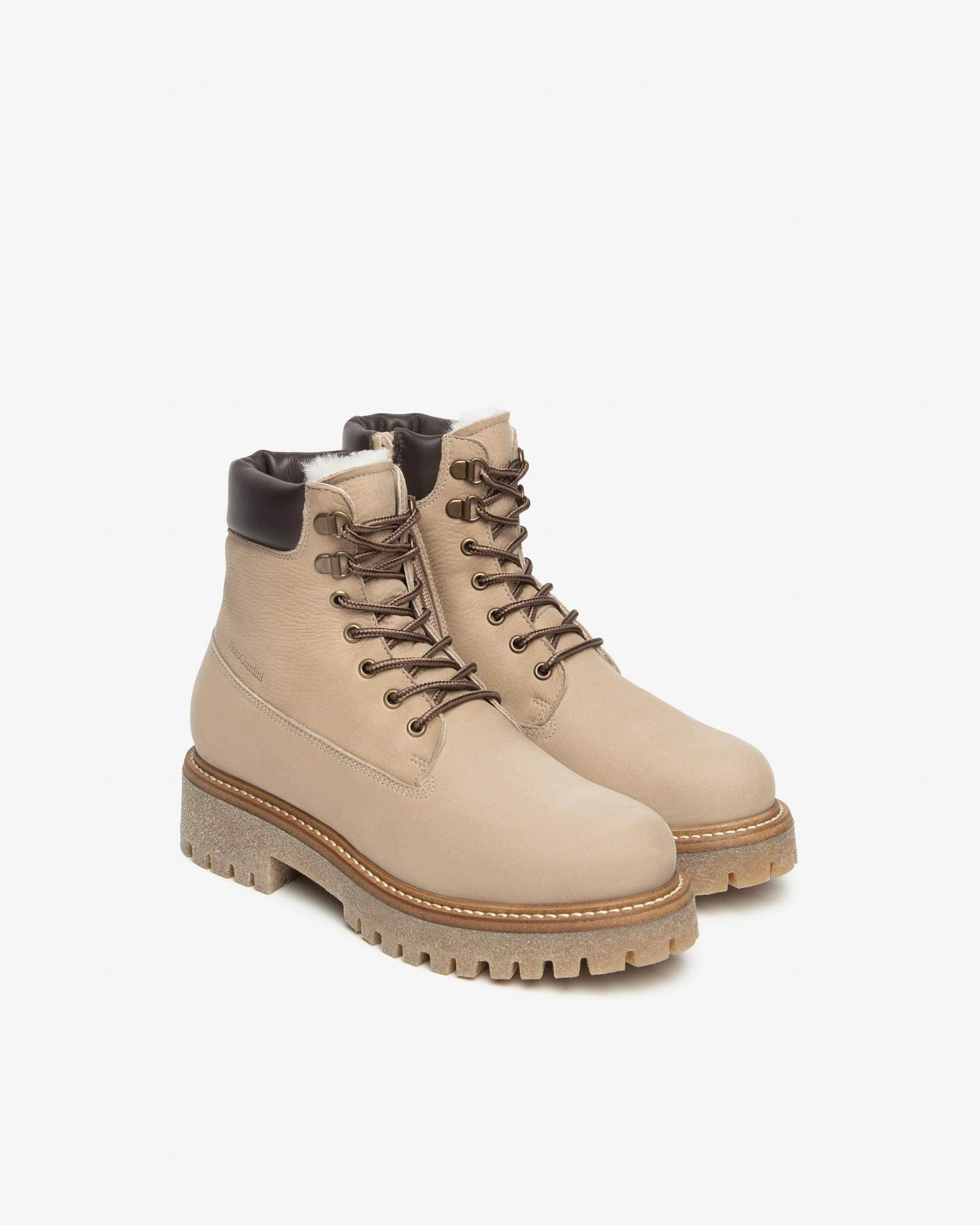 Botas militares Mujer de Piel