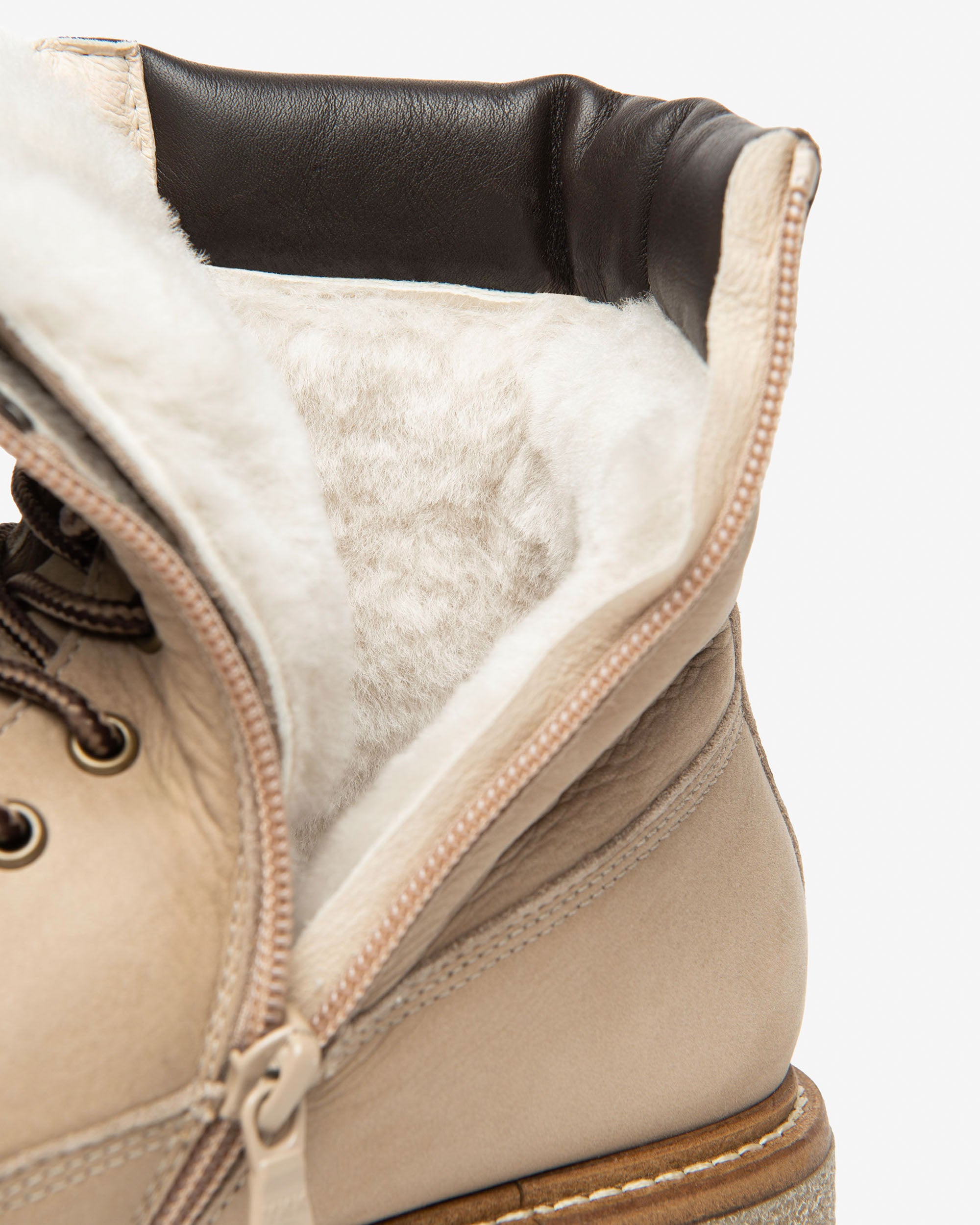 Botas militares Mujer de Piel
