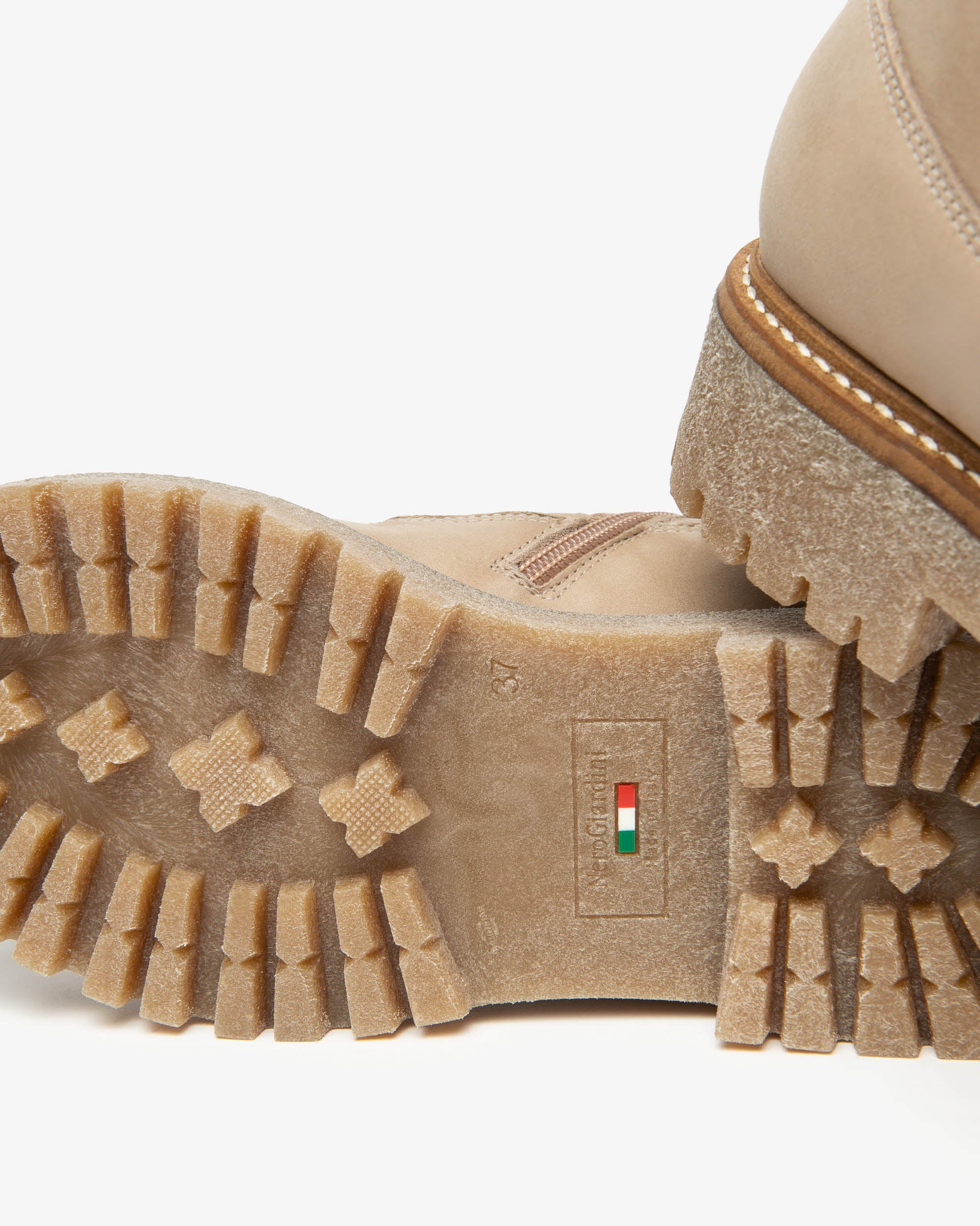 Botas militares Mujer de Piel