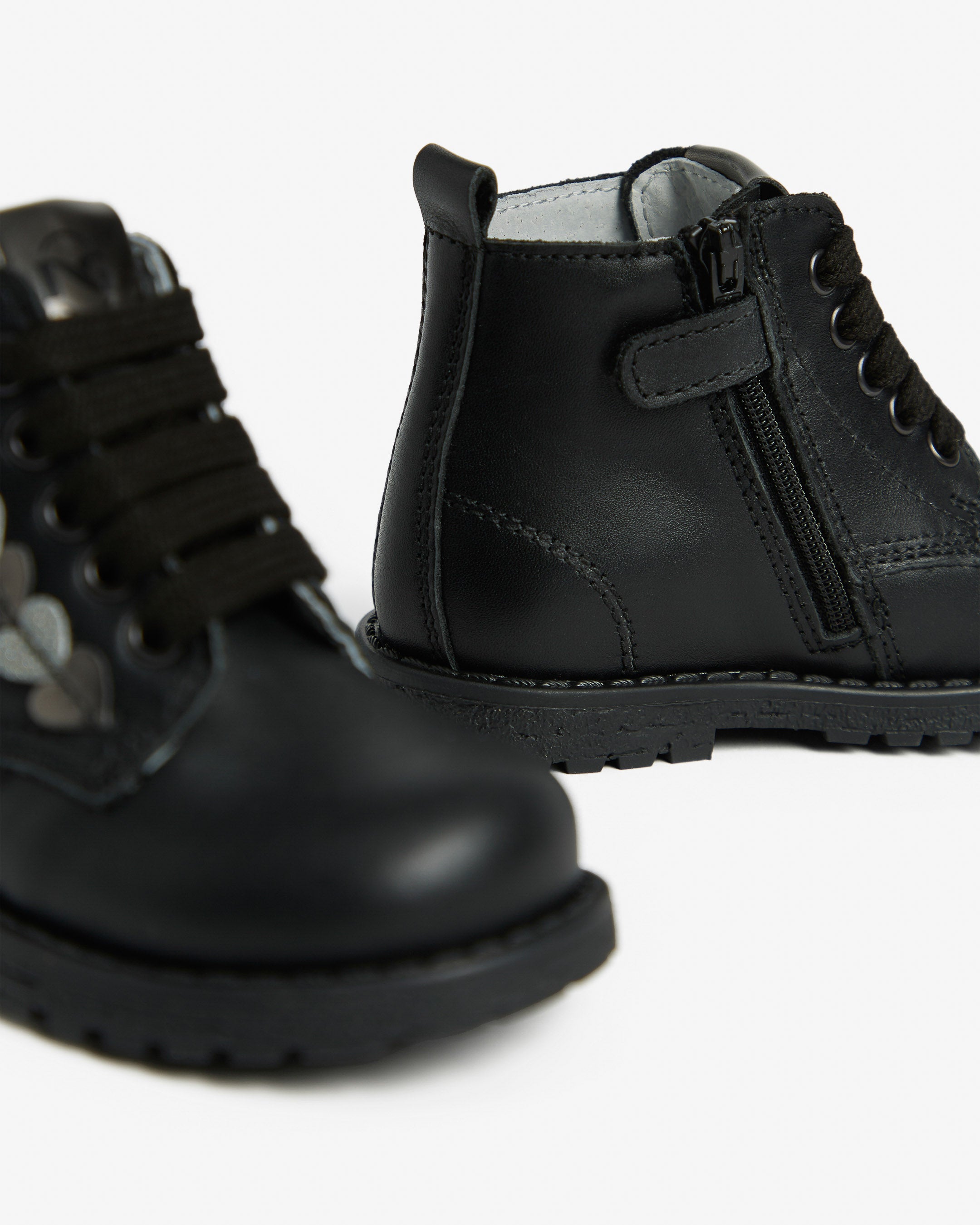 Veterboots Junior voor Meisje in Leder
