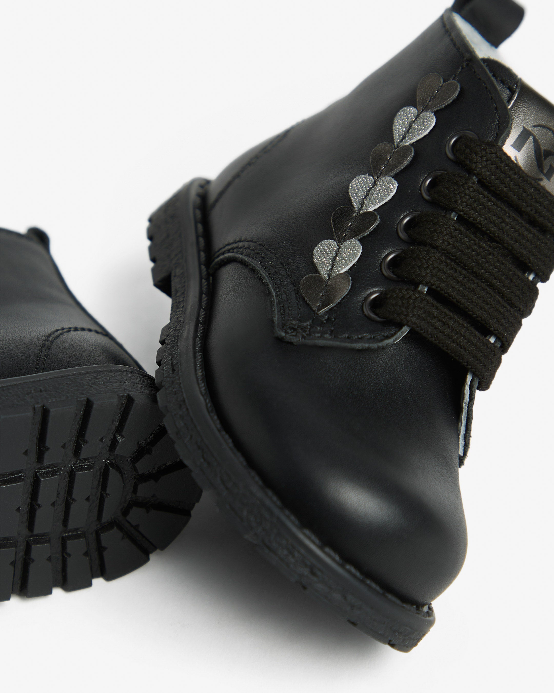 Veterboots Junior voor Meisje in Leder