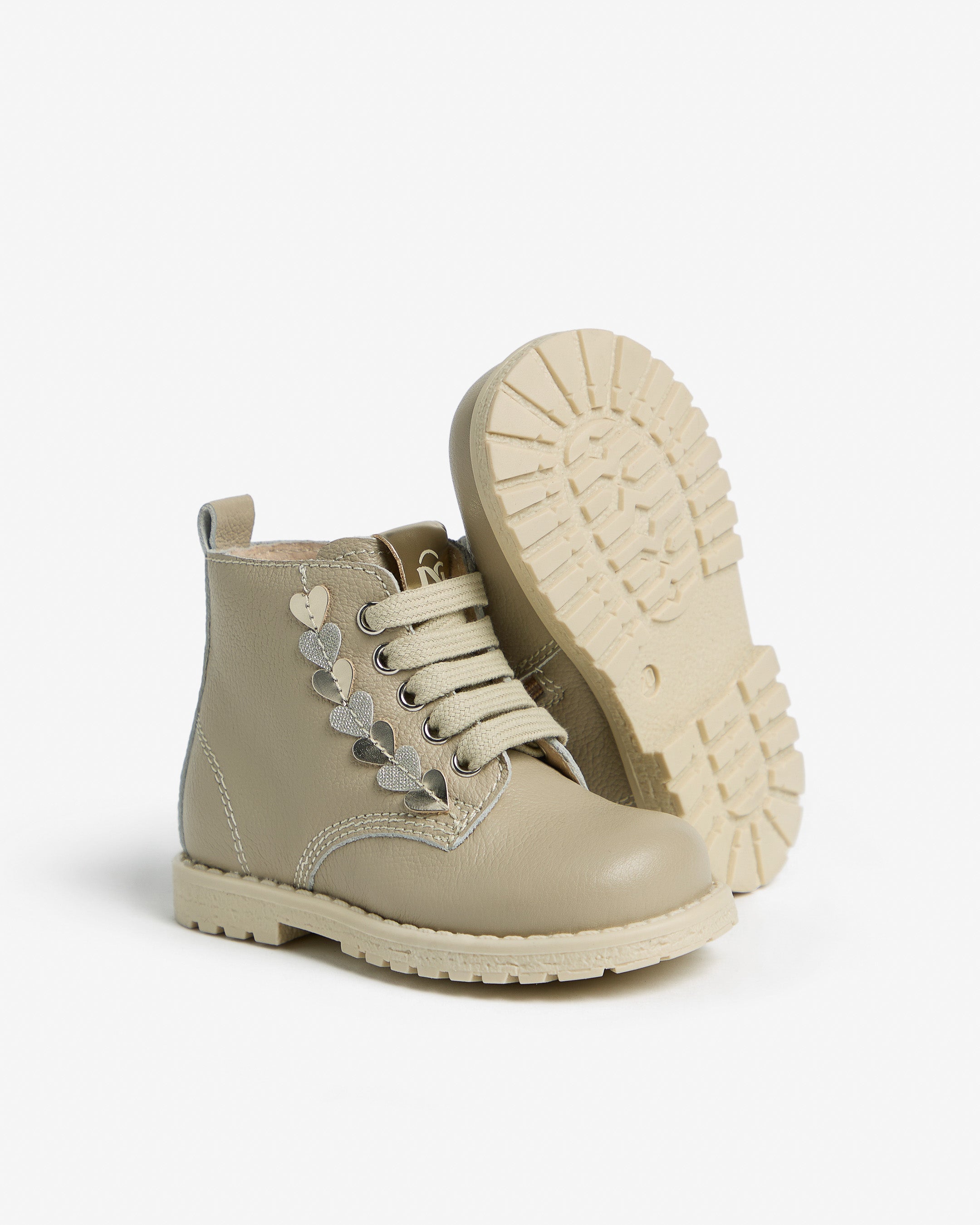 Veterboots Junior voor Meisje in Leder