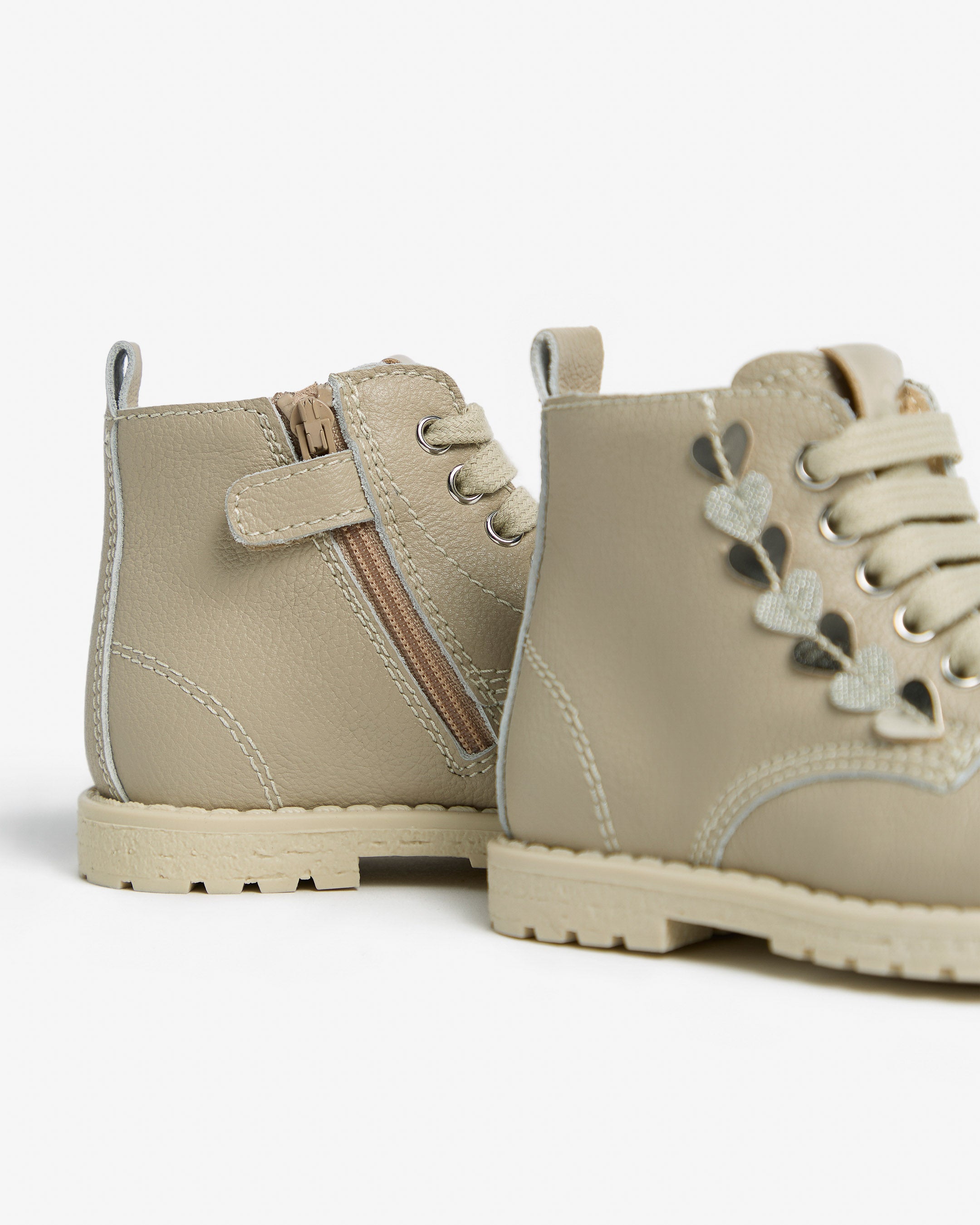 Veterboots Junior voor Meisje in Leder