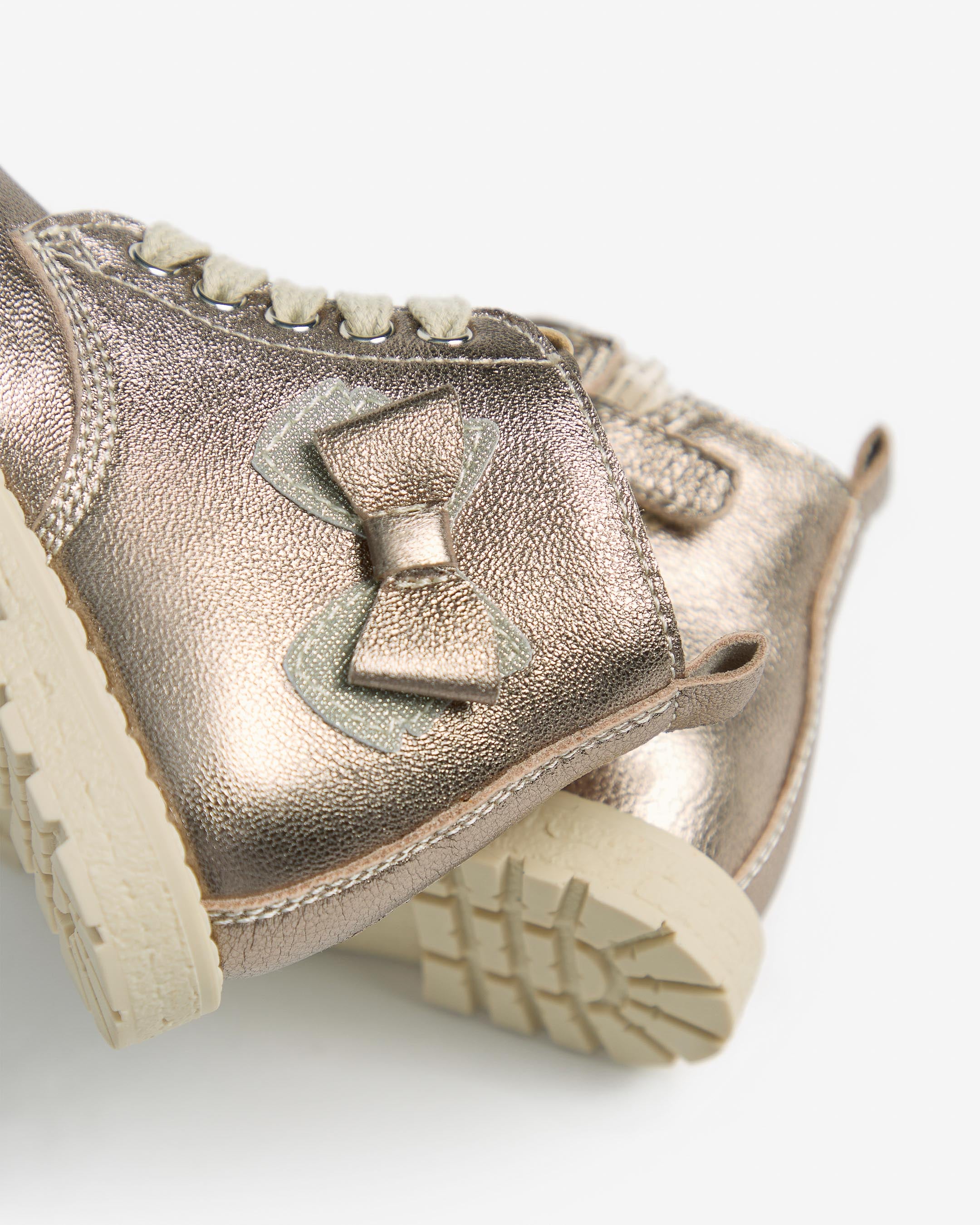 Veterboots Junior voor Meisje in Leder