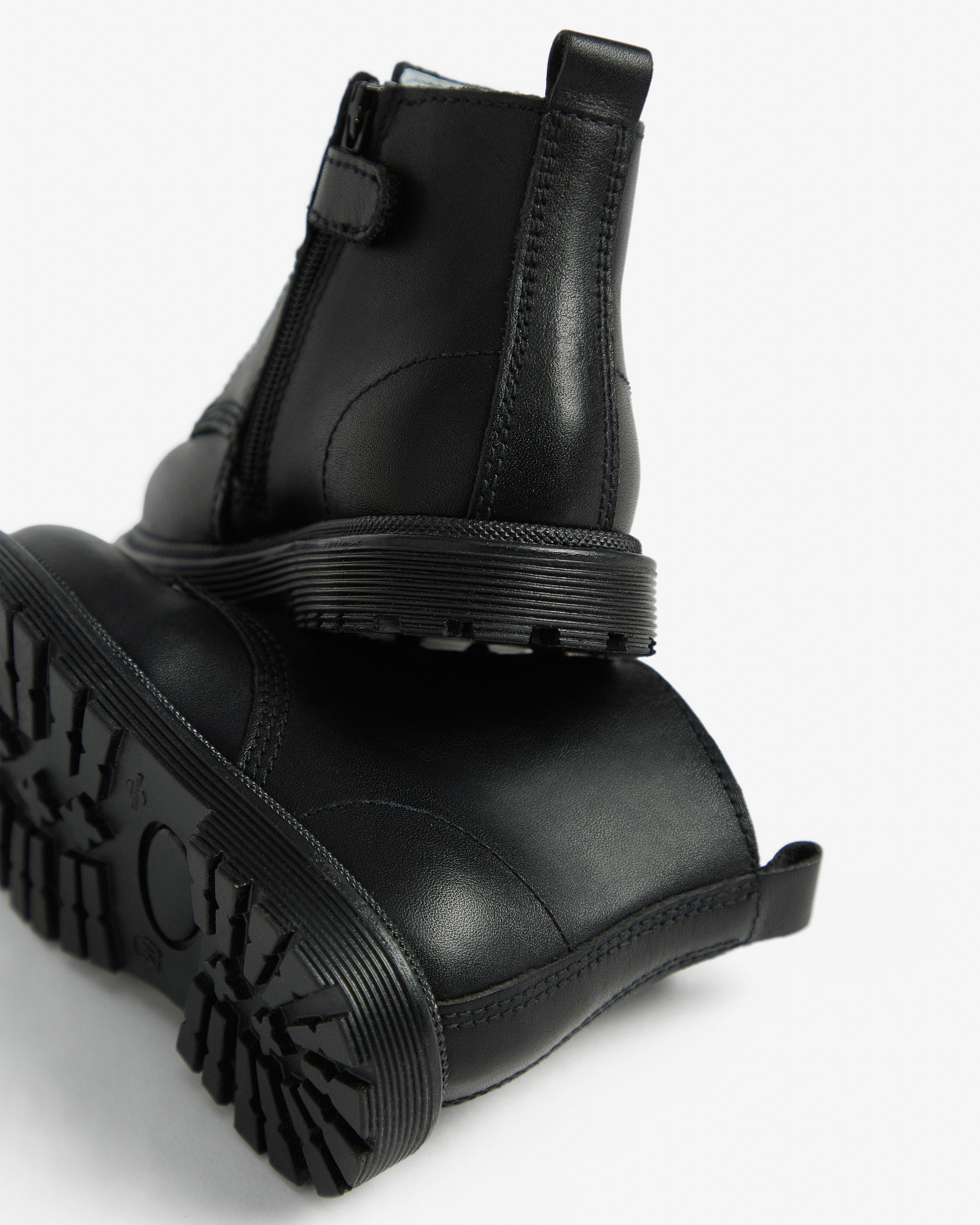 Anfibi Junior da Bambina in Pelle