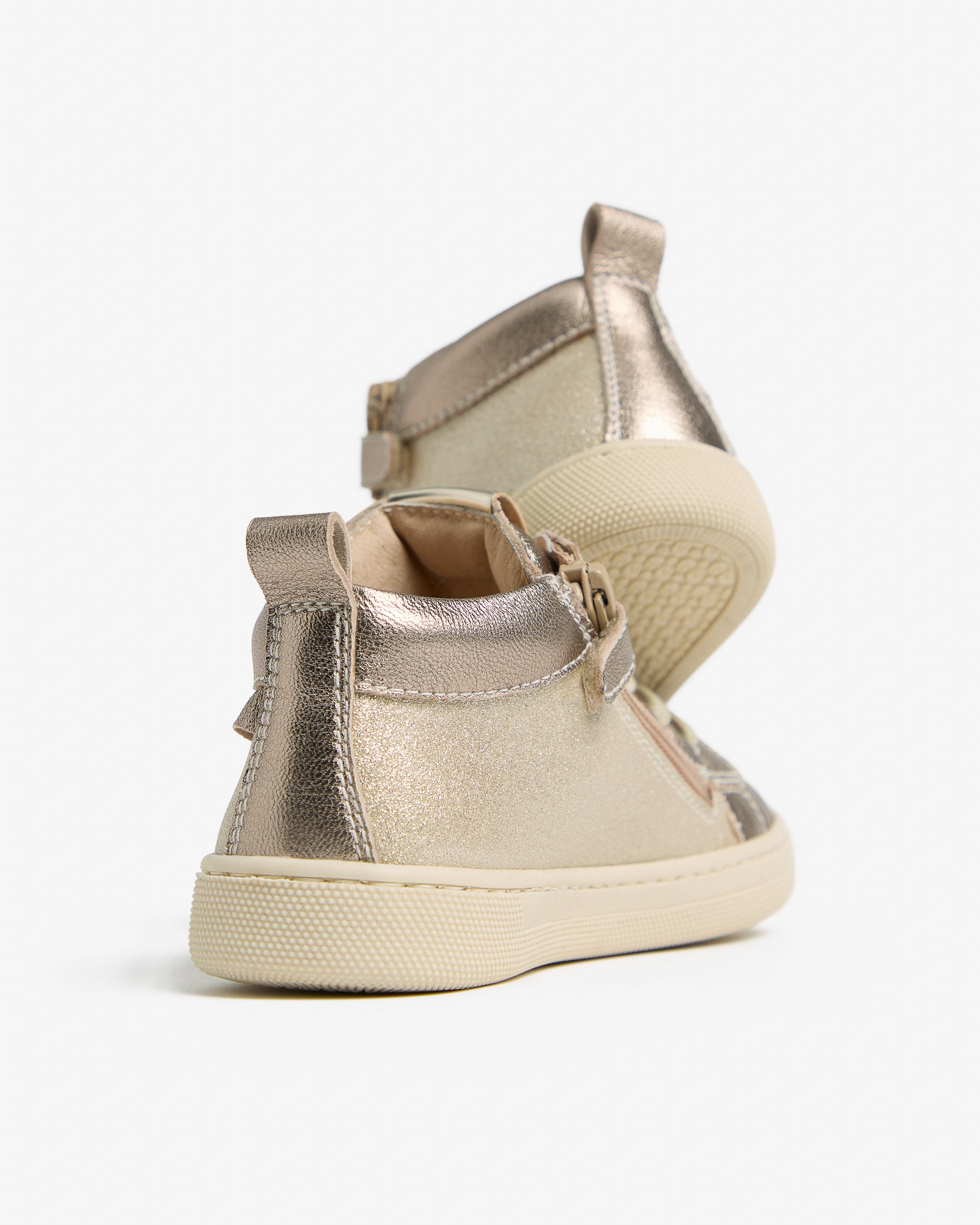 Sneakers Junior da Bambina in Pelle e Materiale Tecnico