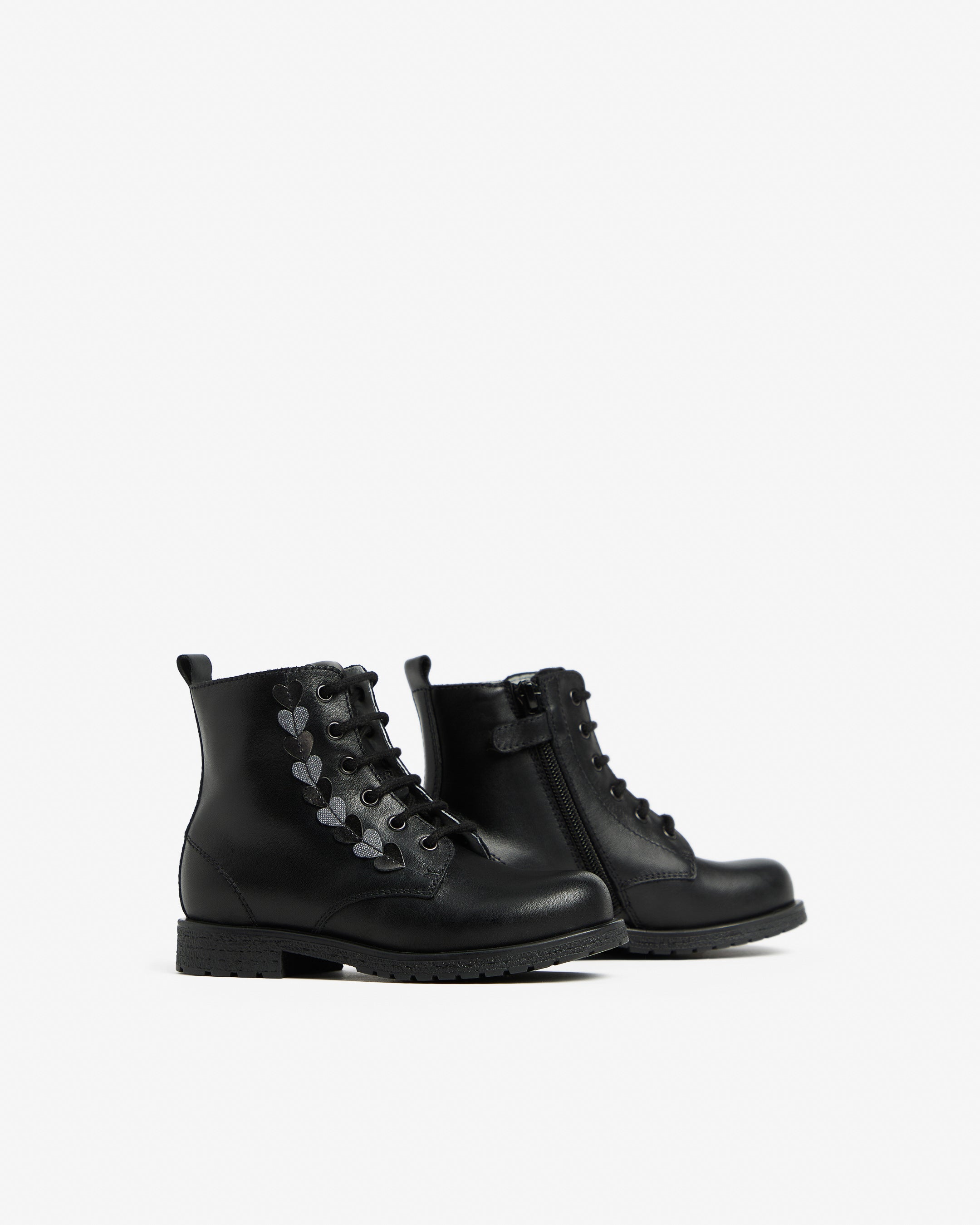Veterboots Junior voor Meisje in Leder