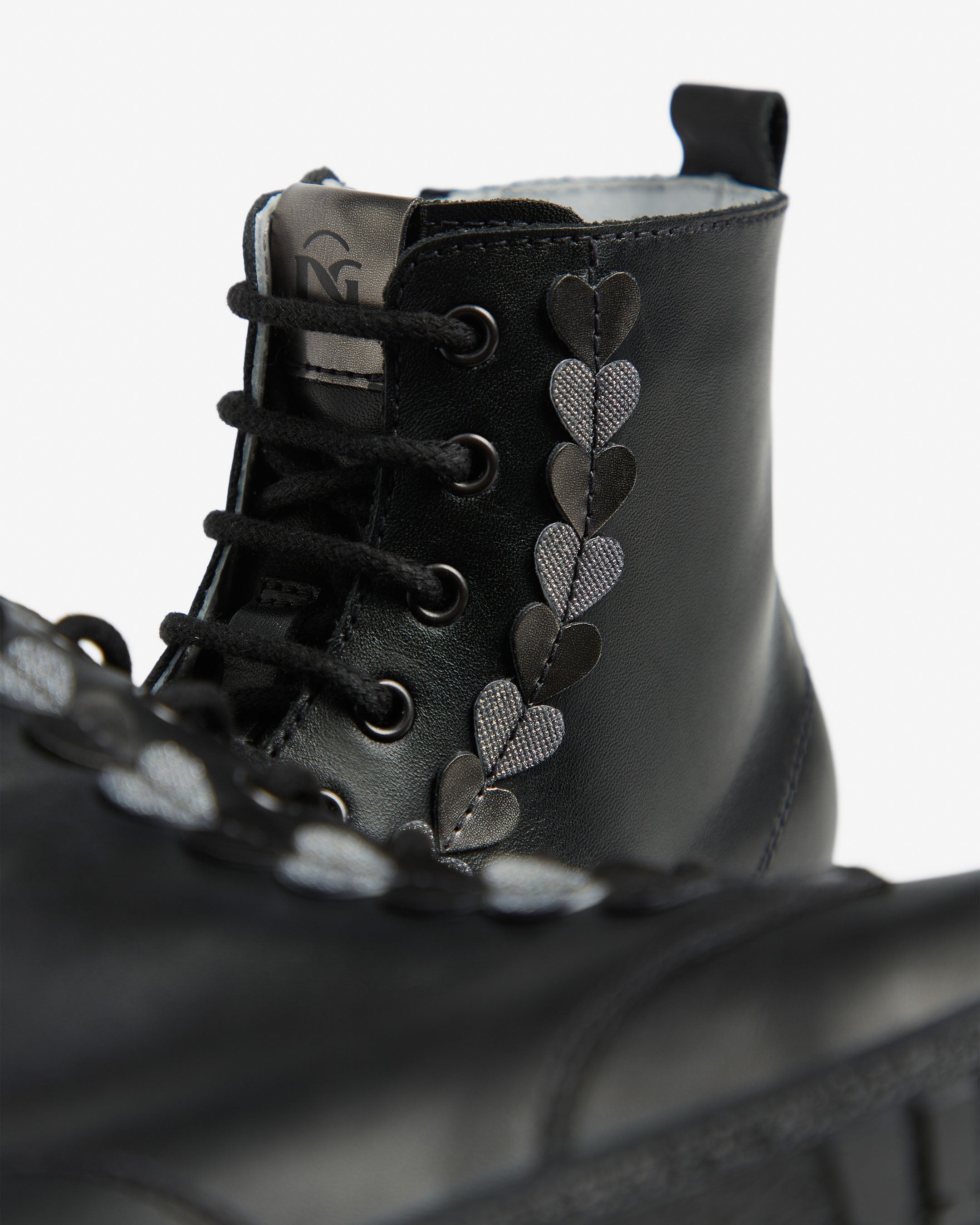 Veterboots Junior voor Meisje in Leder