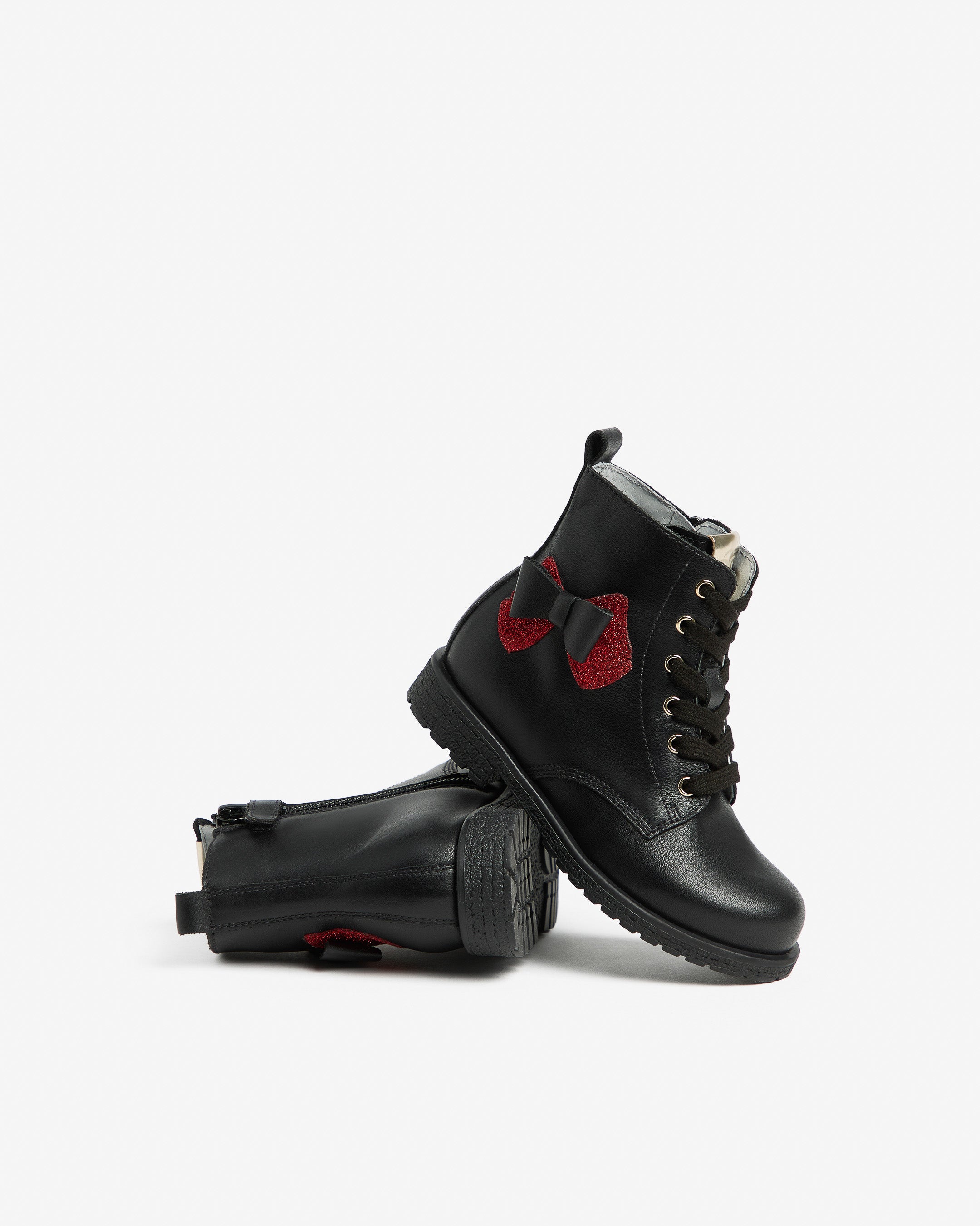 Veterboots Junior voor Meisje in Leder