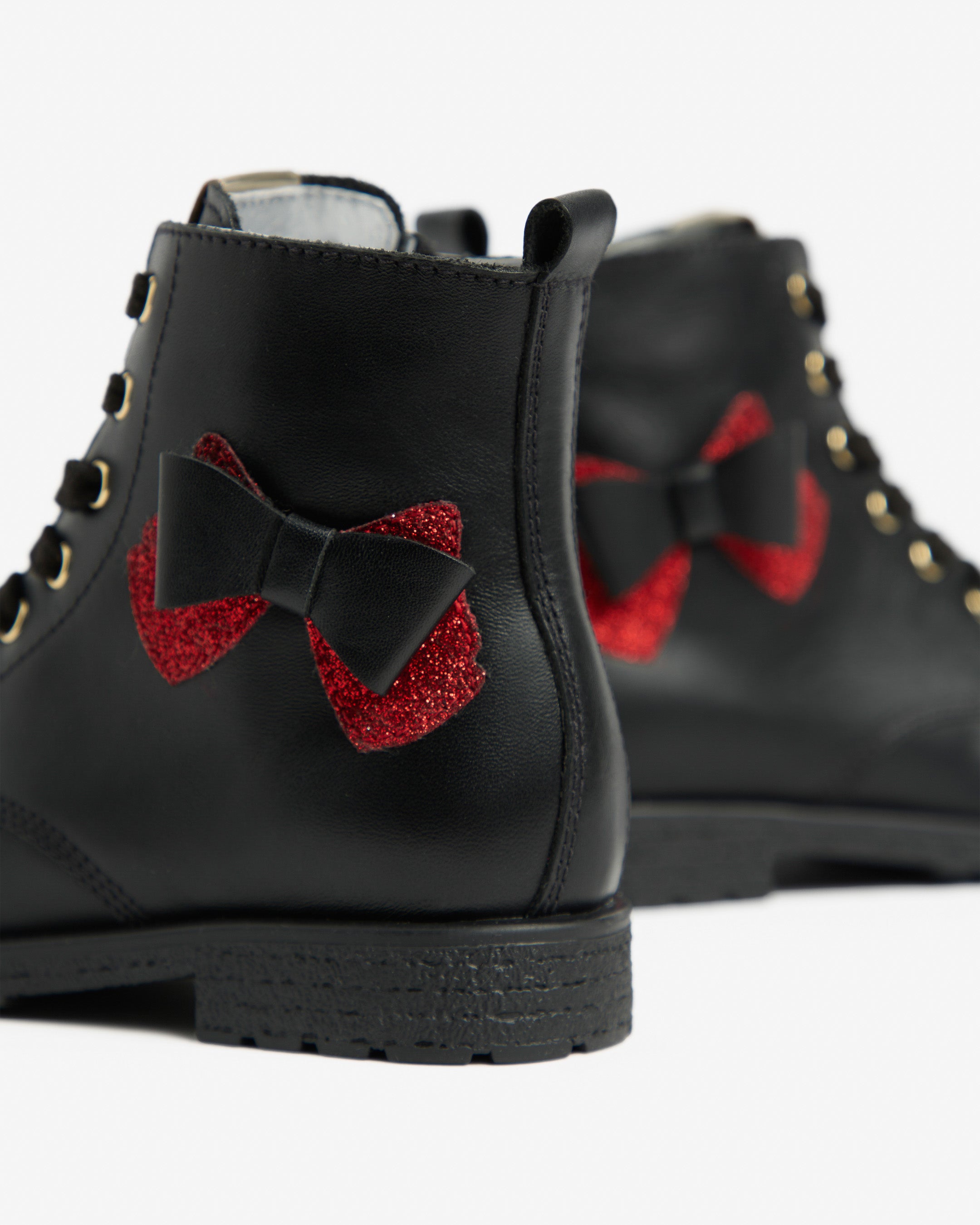 Veterboots Junior voor Meisje in Leder