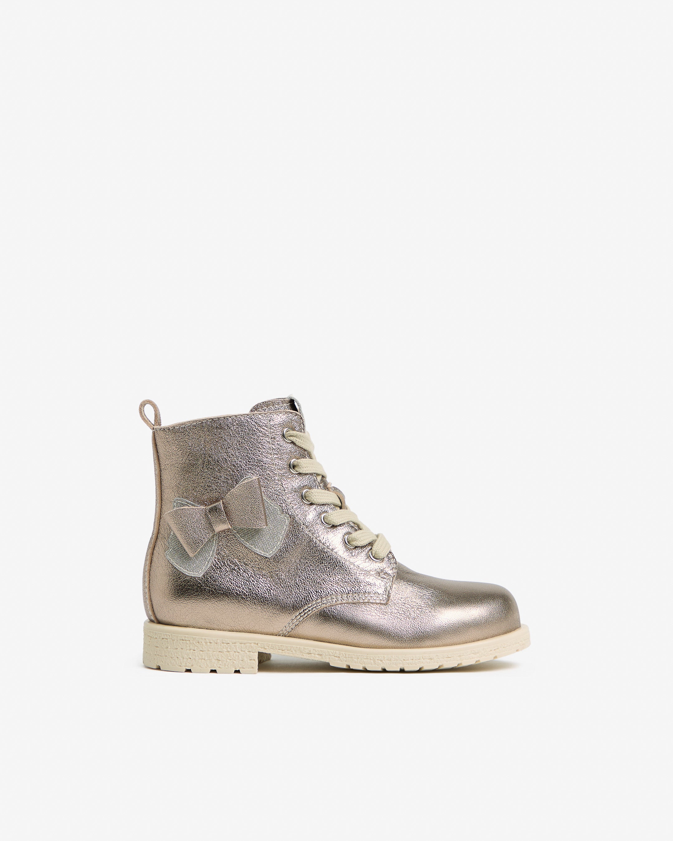 Veterboots Junior voor Meisje in Leder