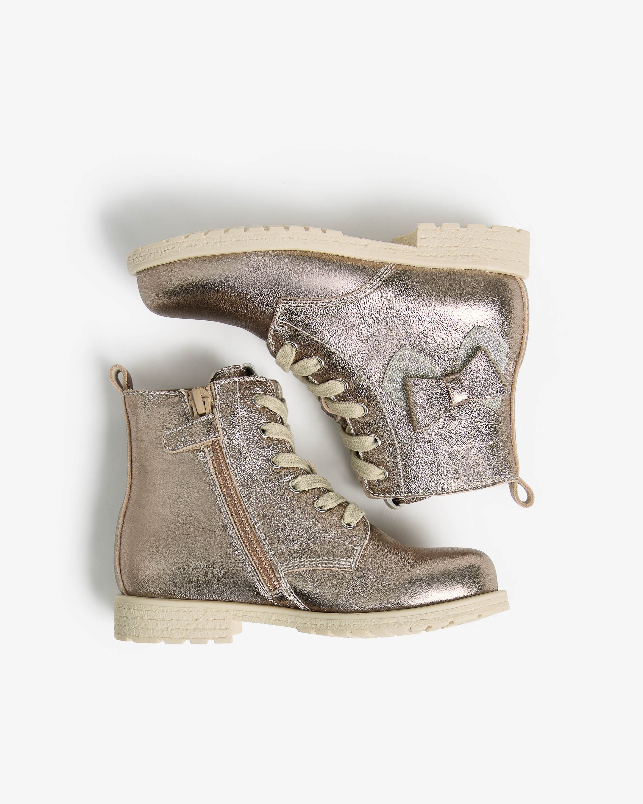 Veterboots Junior voor Meisje in Leder