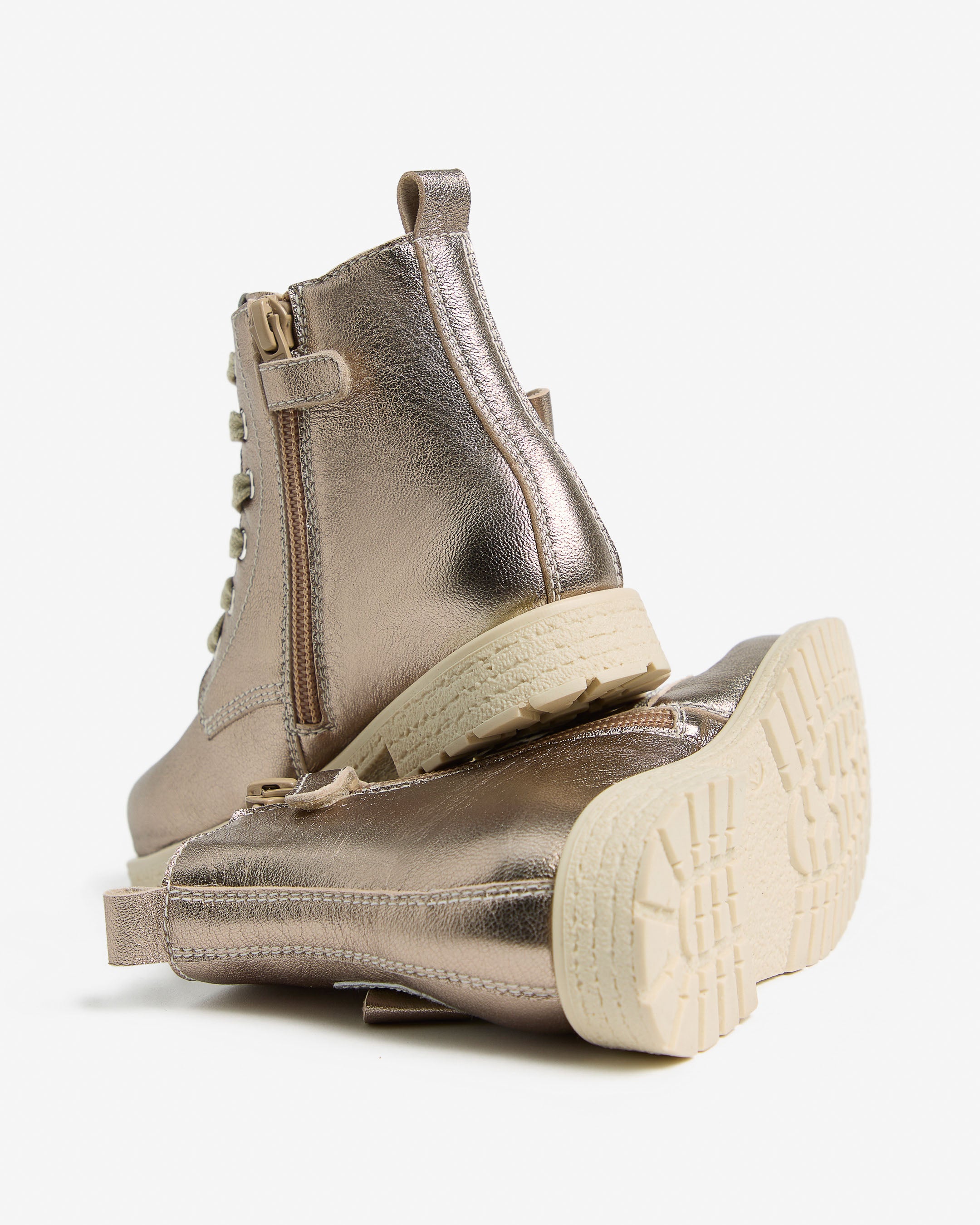 Veterboots Junior voor Meisje in Leder