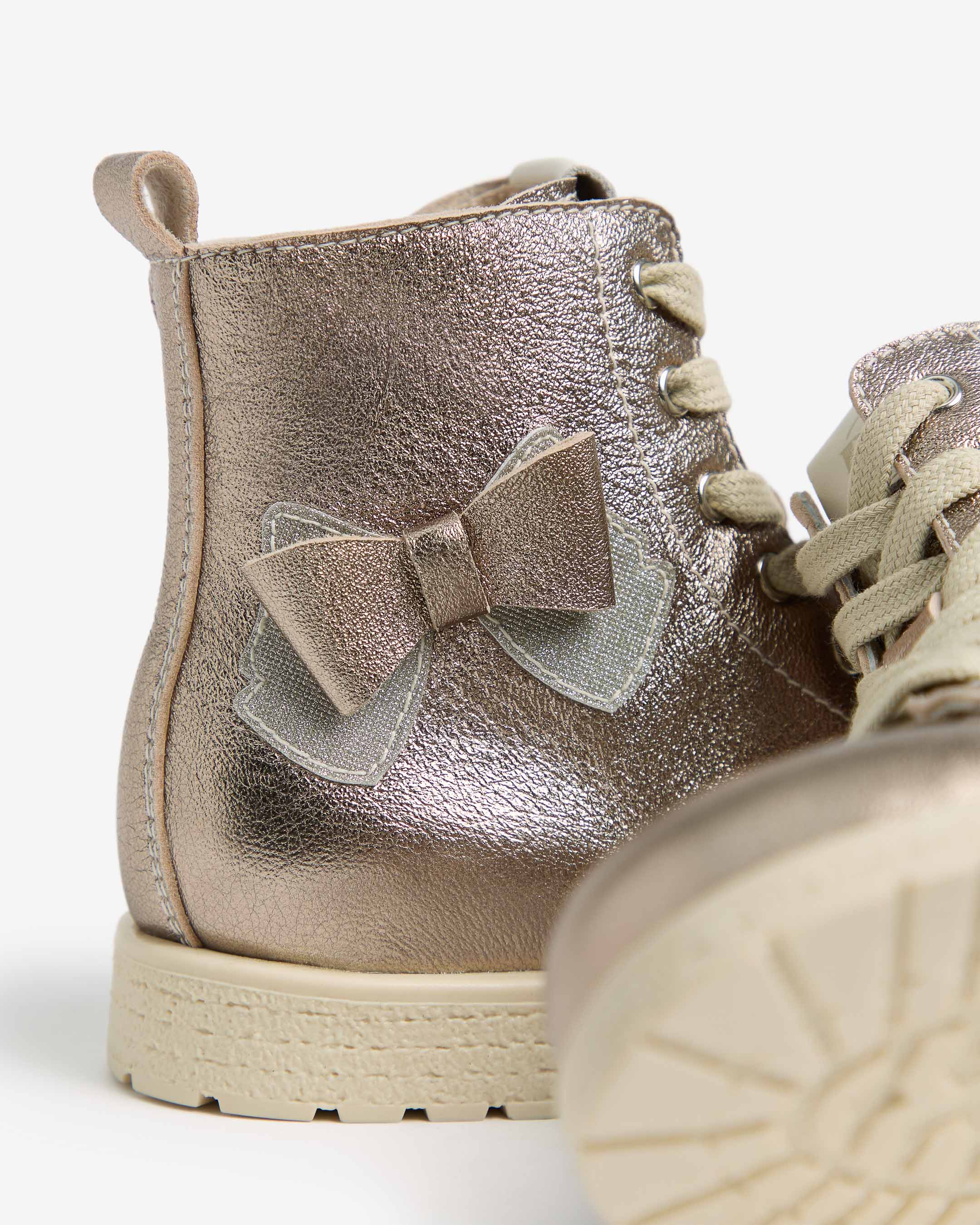 Veterboots Junior voor Meisje in Leder