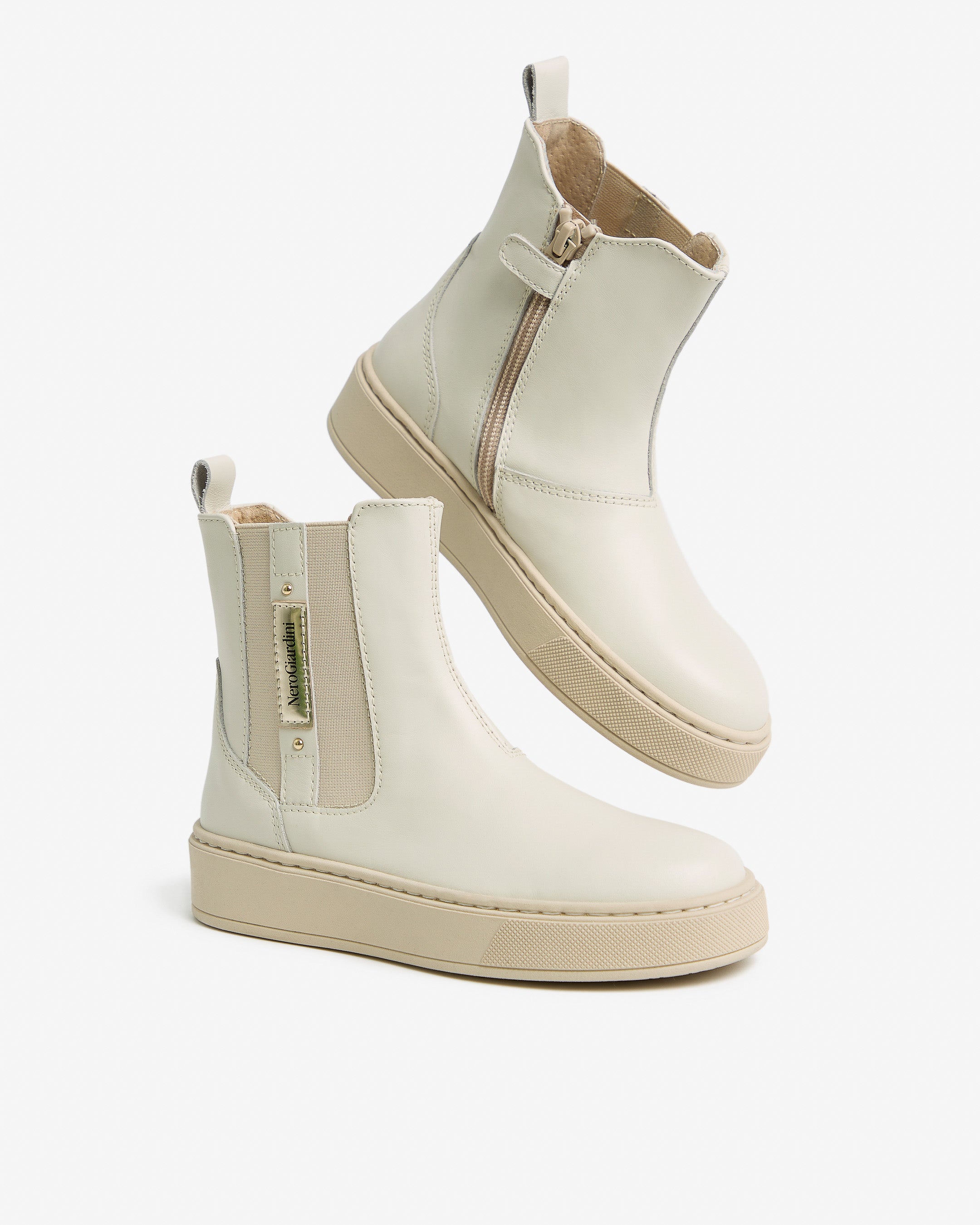Teen Girls’ Leather Ankle Boots