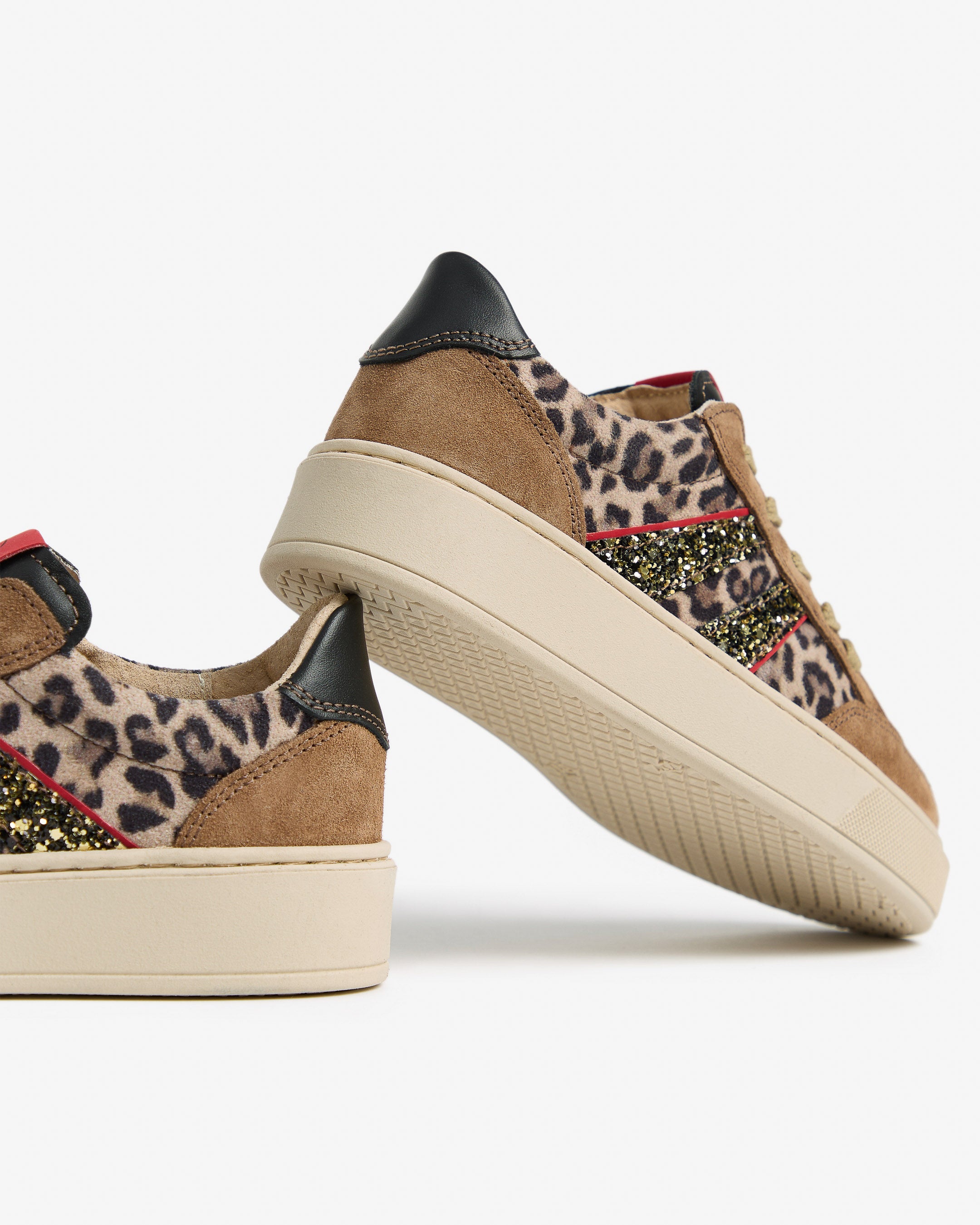 Sneakers Teen da Ragazza in Camoscio, Pelle e Materiale Tecnico