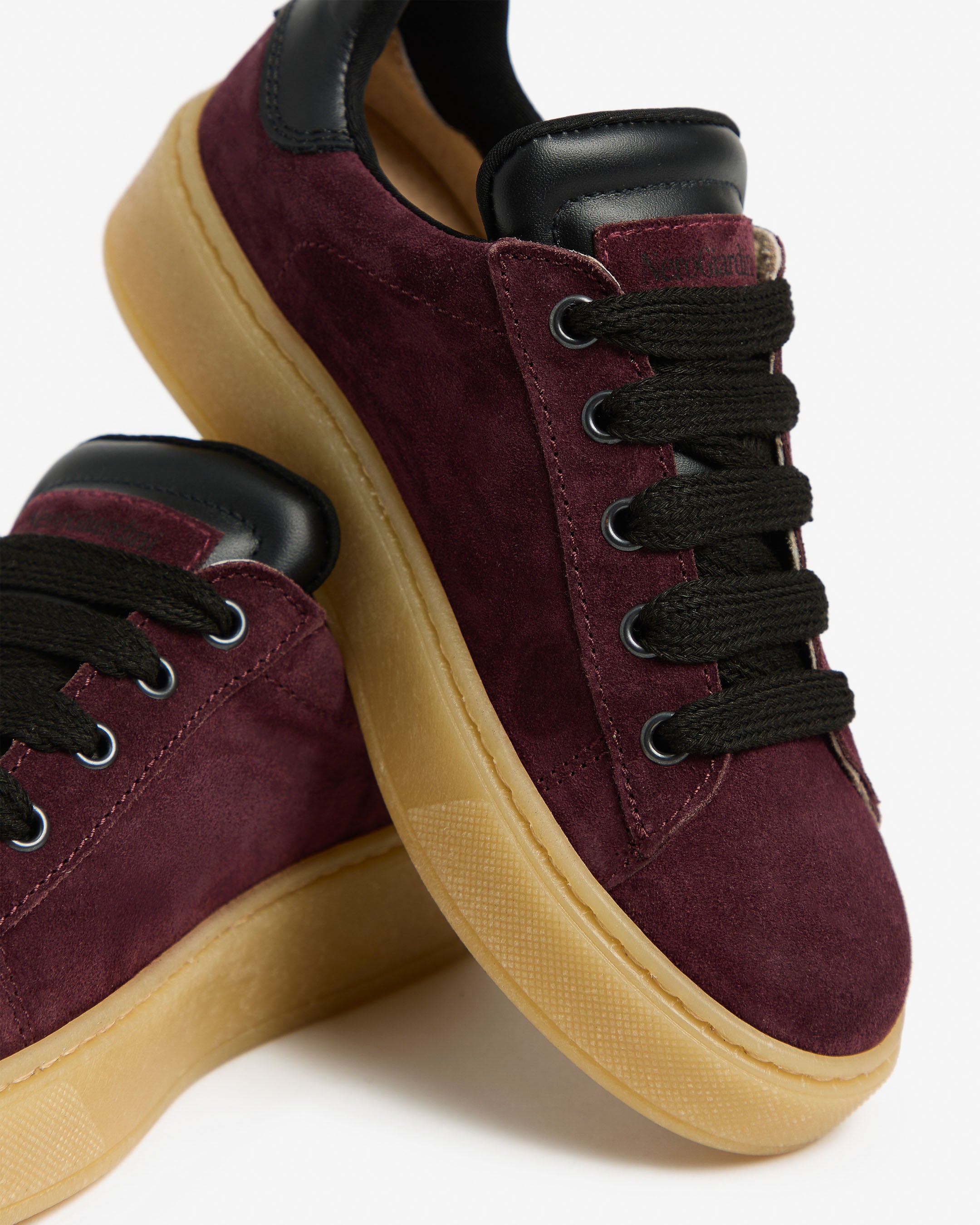Sneakers Teens da Ragazza in Camoscio e Pelle