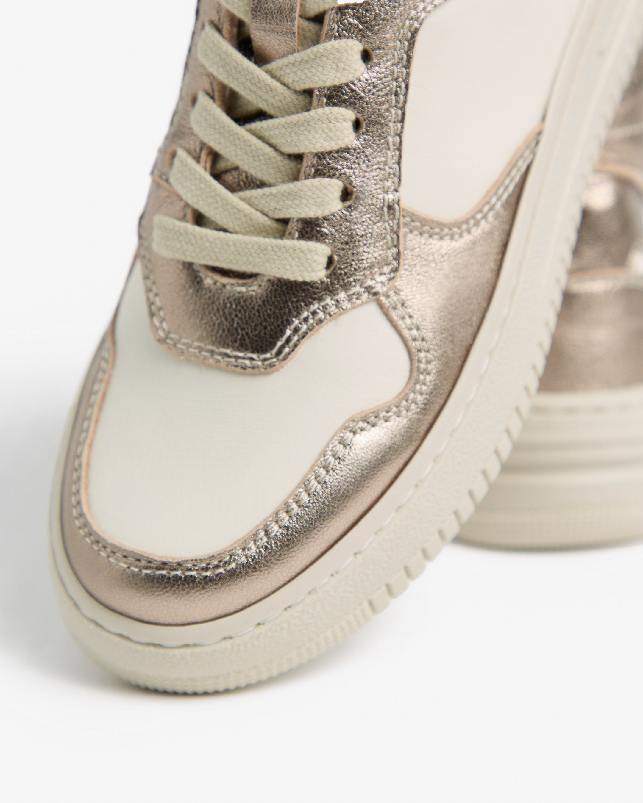 Sneakers Teen voor Tienermeisje in Leder