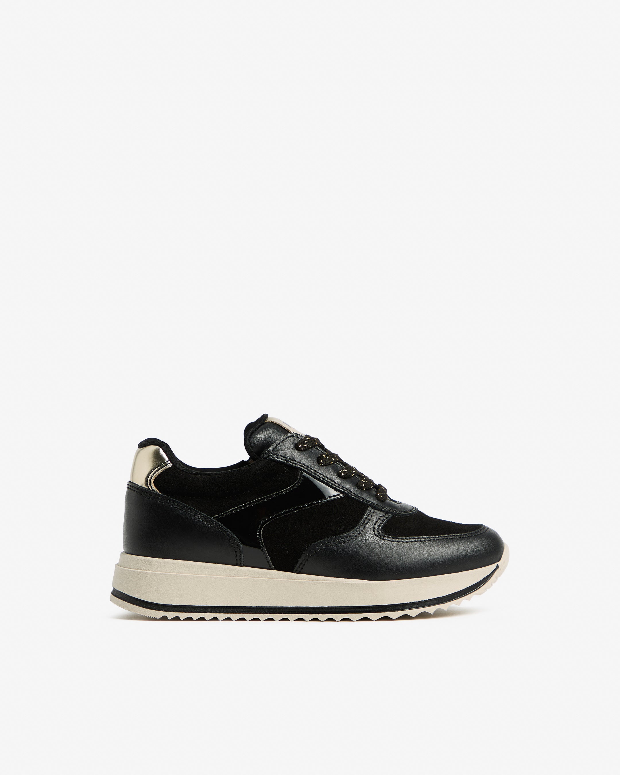 Teen Girls’ Leather, Suede and Technical Fabric Sneakers