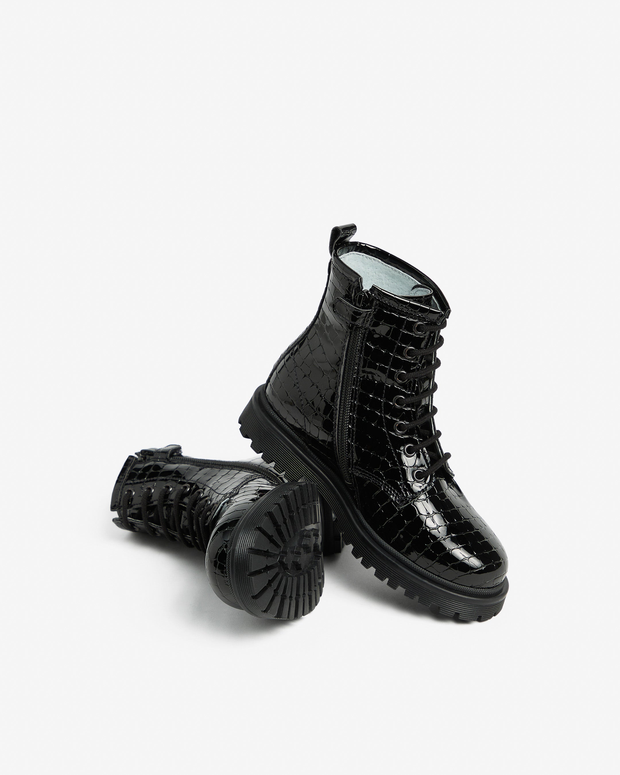 Botas militares Teen de Chica de Material Técnico