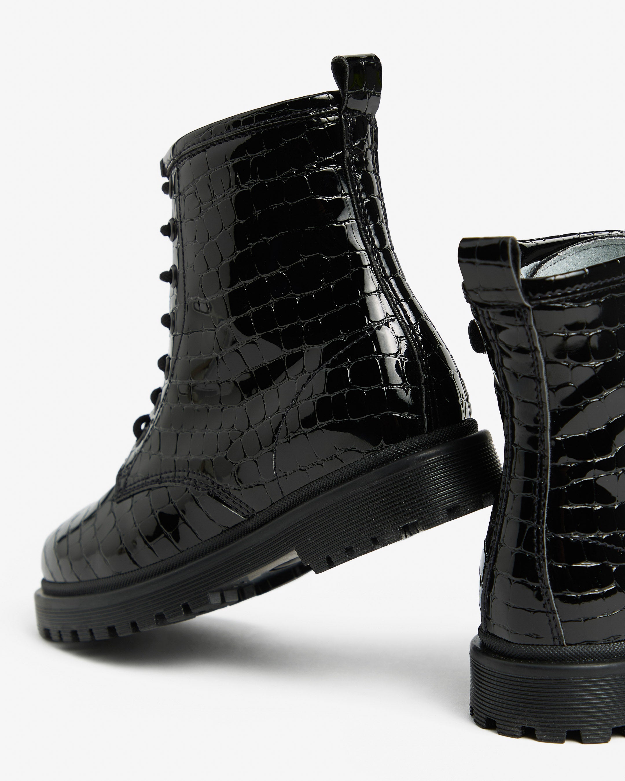 Botas militares Teen de Chica de Material Técnico