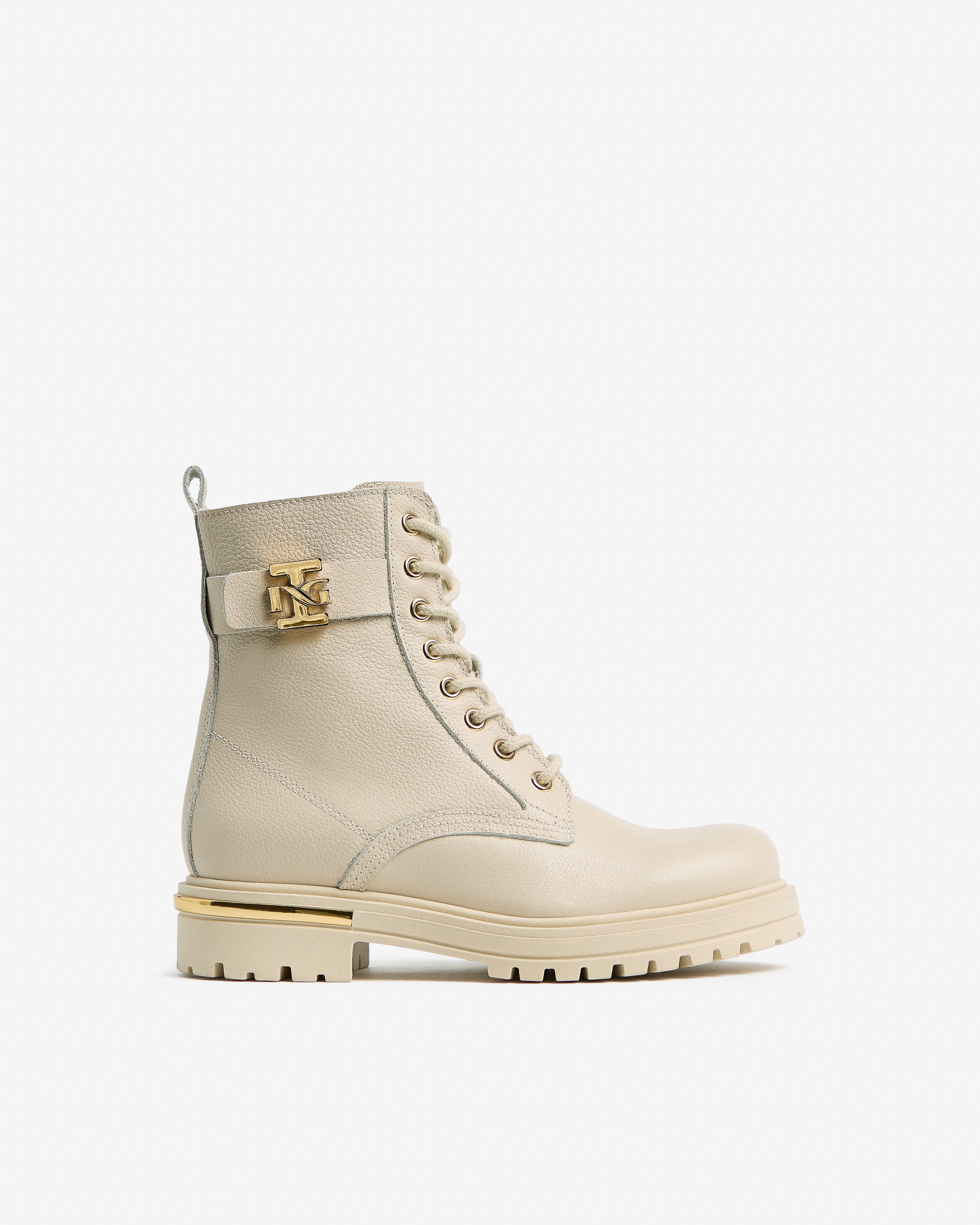 Veterboots Teen voor Tienermeisje in Leder