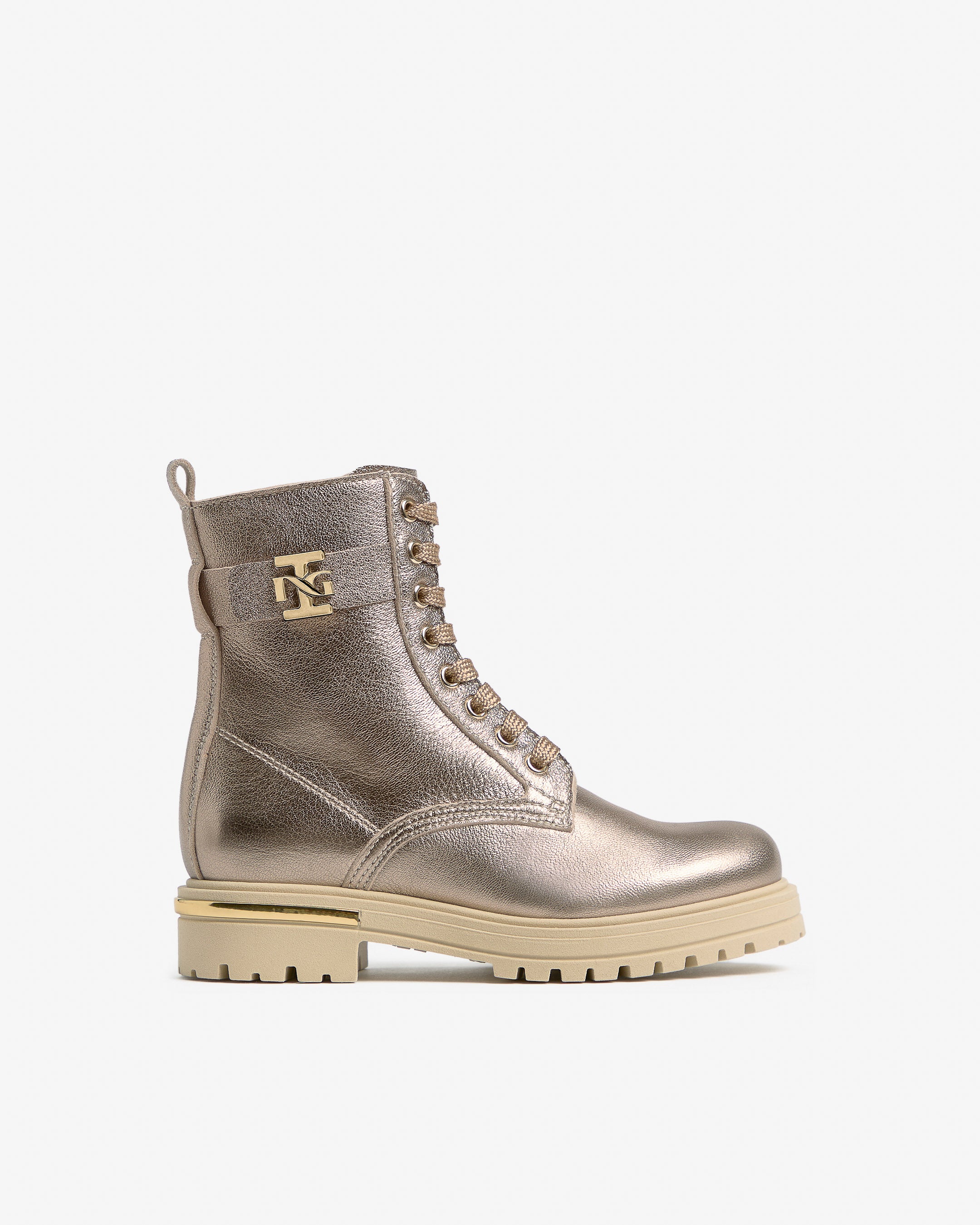 Botas militares Teen de Chica de Piel