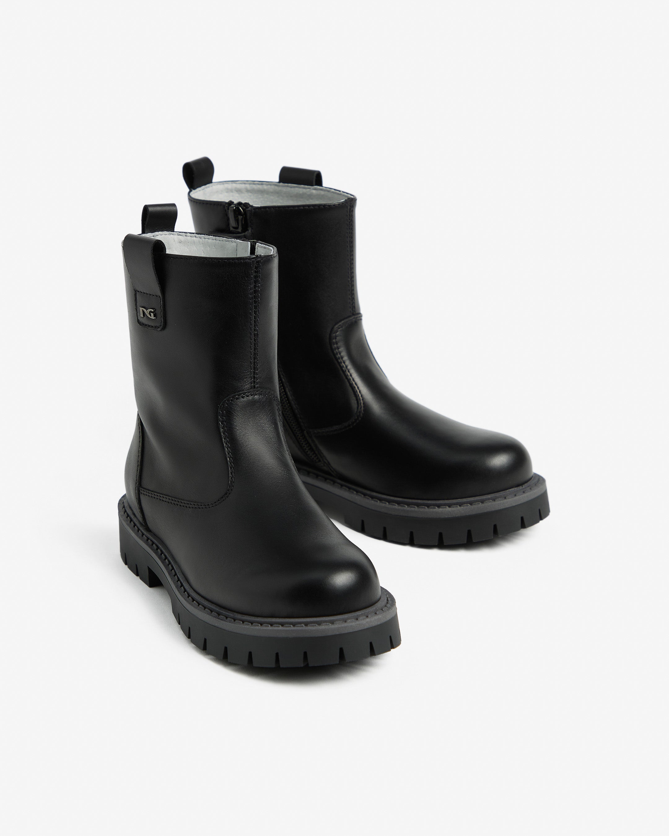 Stiefeletten für Teens / Mädchen aus Leder