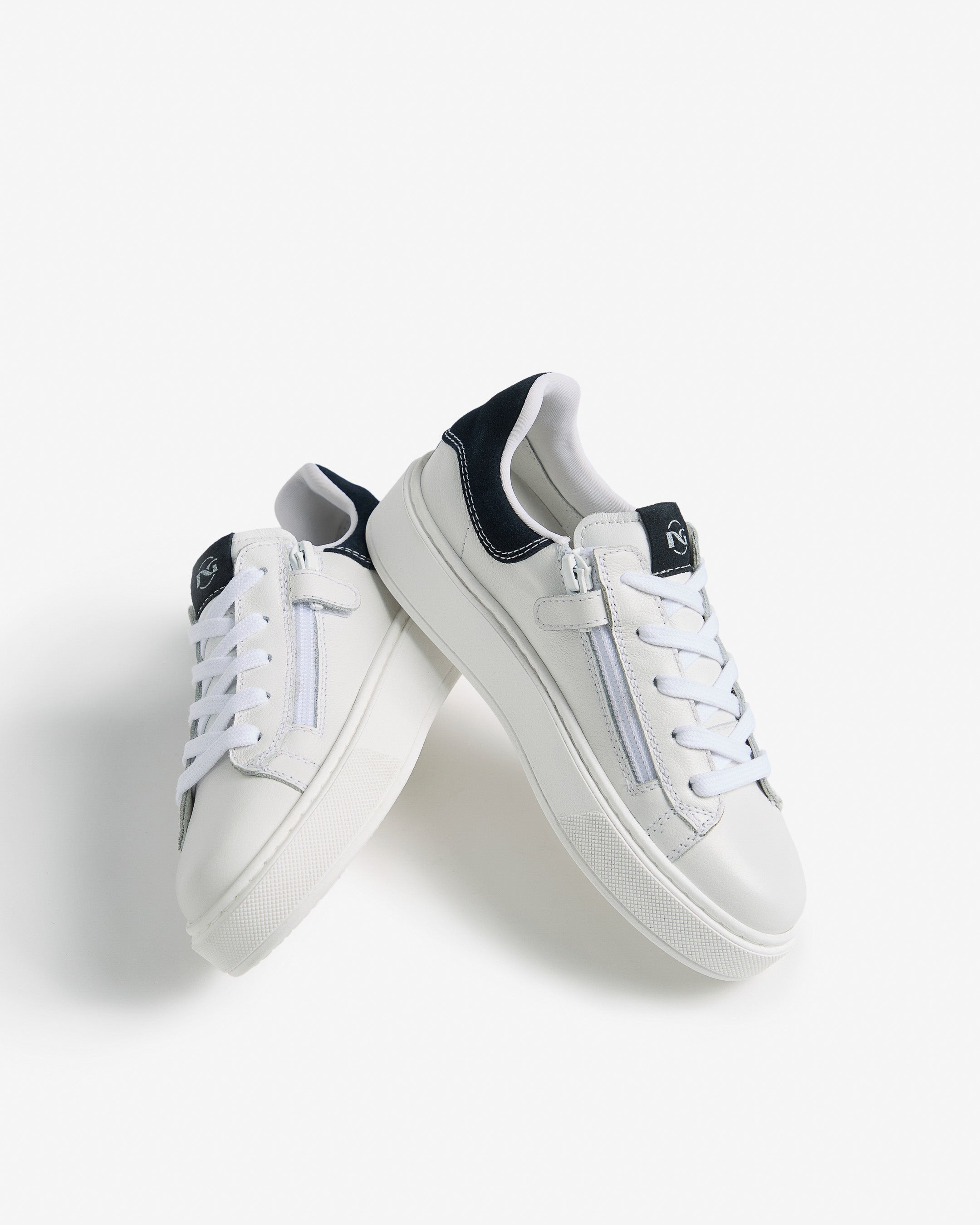 Sneakers Teen de Chico de Piel y Ante