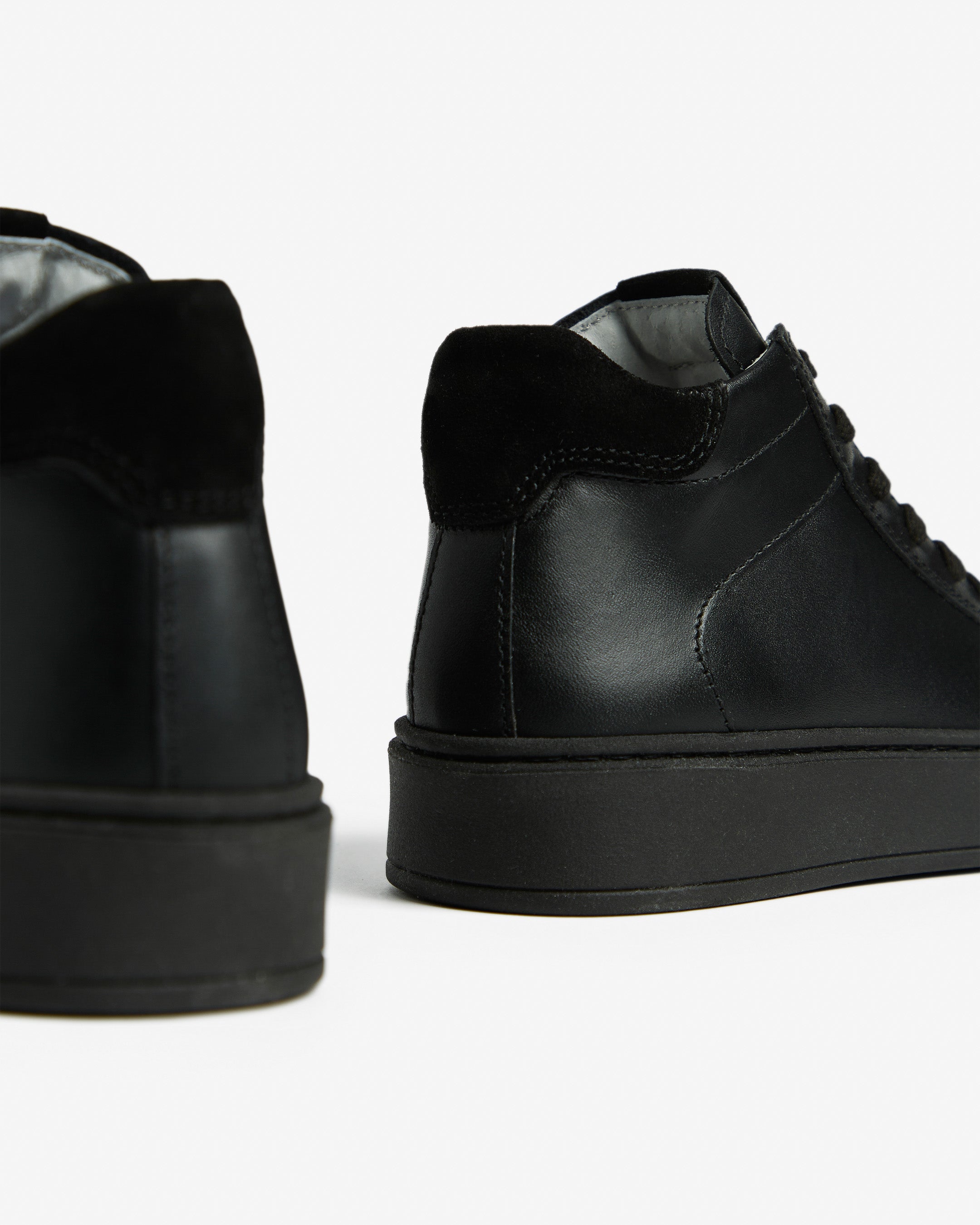 Sneakers Teen voor Tienerjongen in Leder en Suède