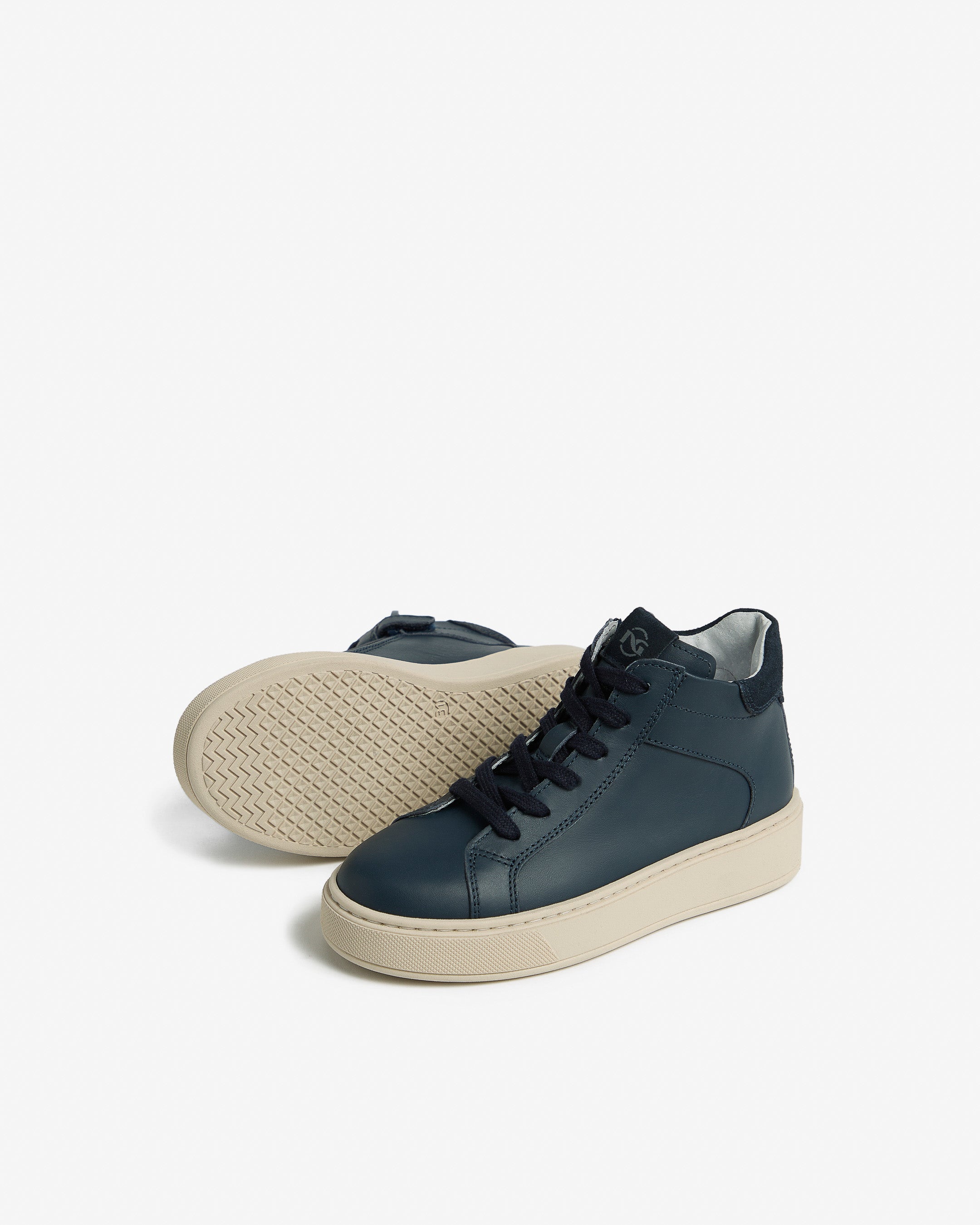 Sneakers Teen de Chico de Piel y Ante
