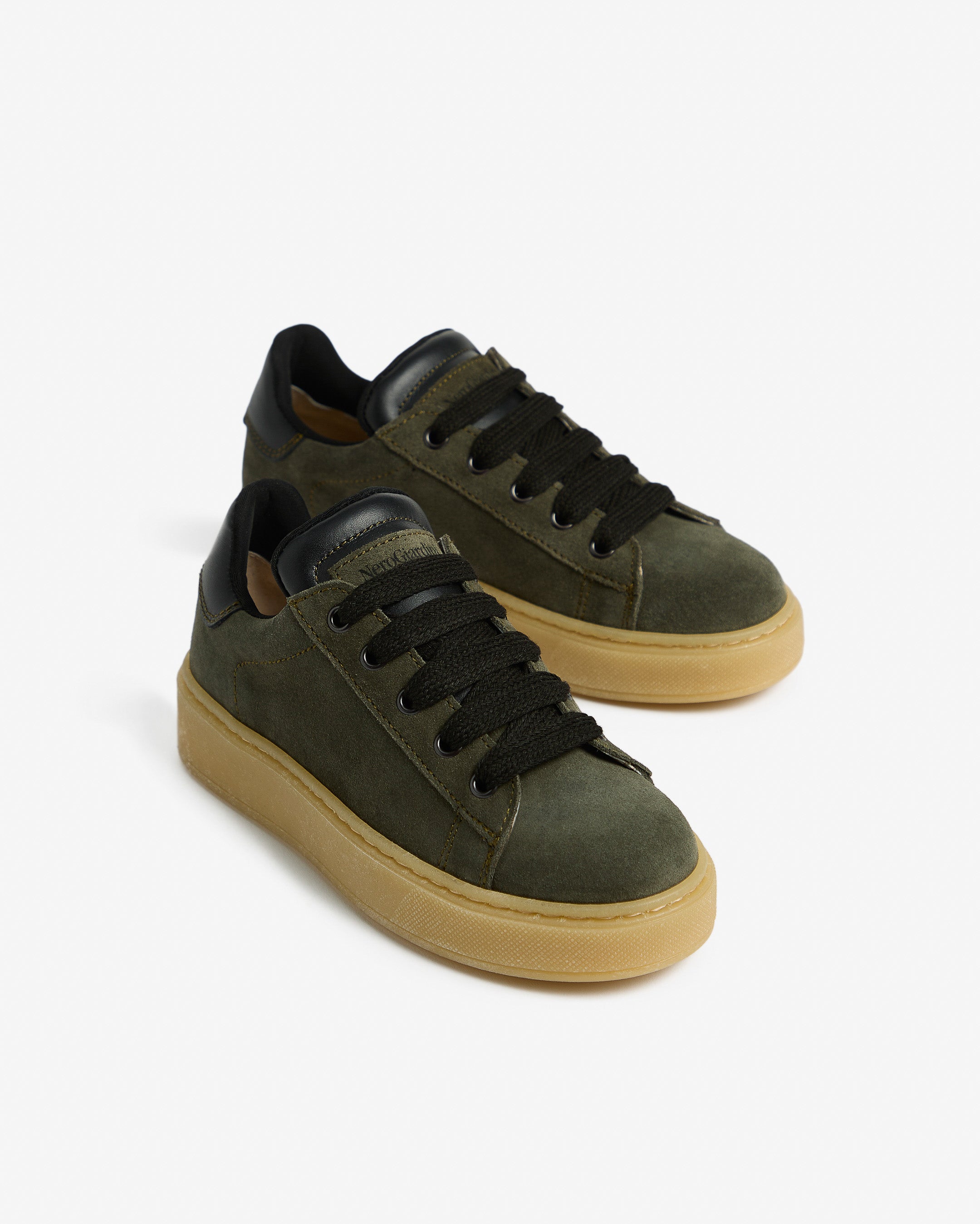Sneakers Teen de Chico de Ante y Piel