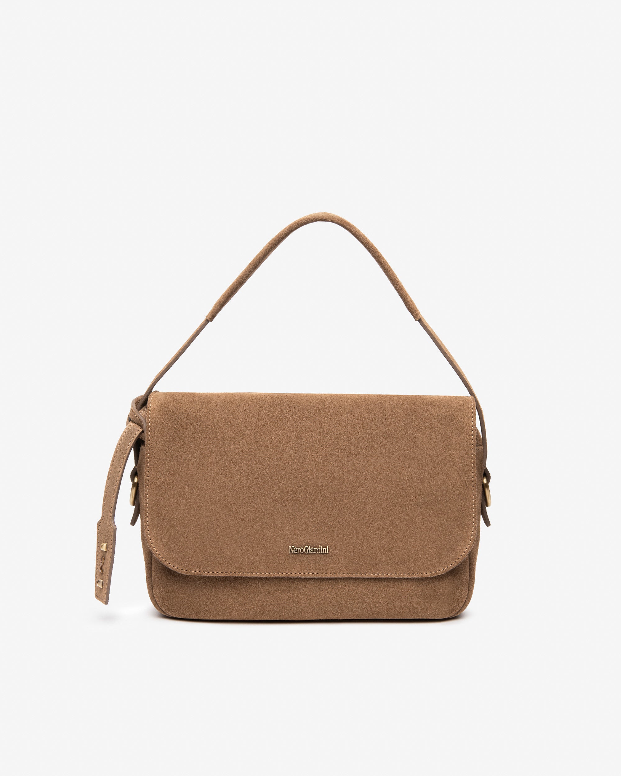 Schultertasche für Damen aus Leder